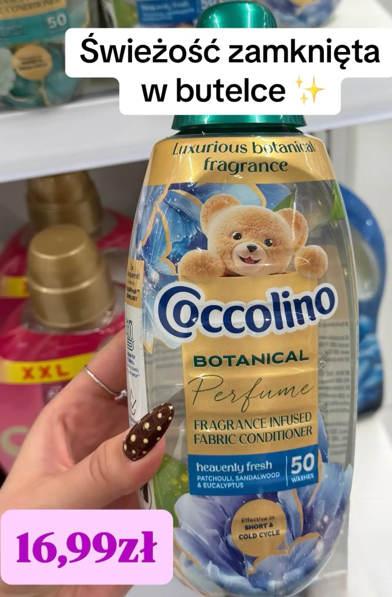 Coccolino Botanical Perfume heavenly fresh Płyn do płukania tkanin