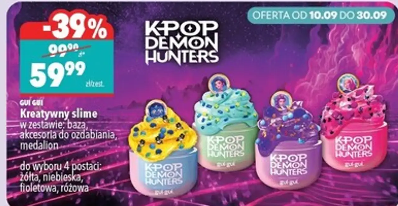 GUI GUI Kreatywny slime K-Pop Demon Hunters