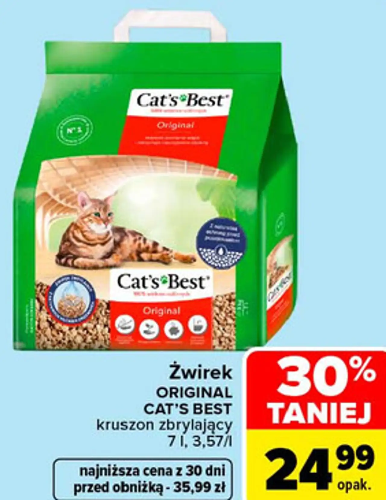 Żwirek Cat's Best Original