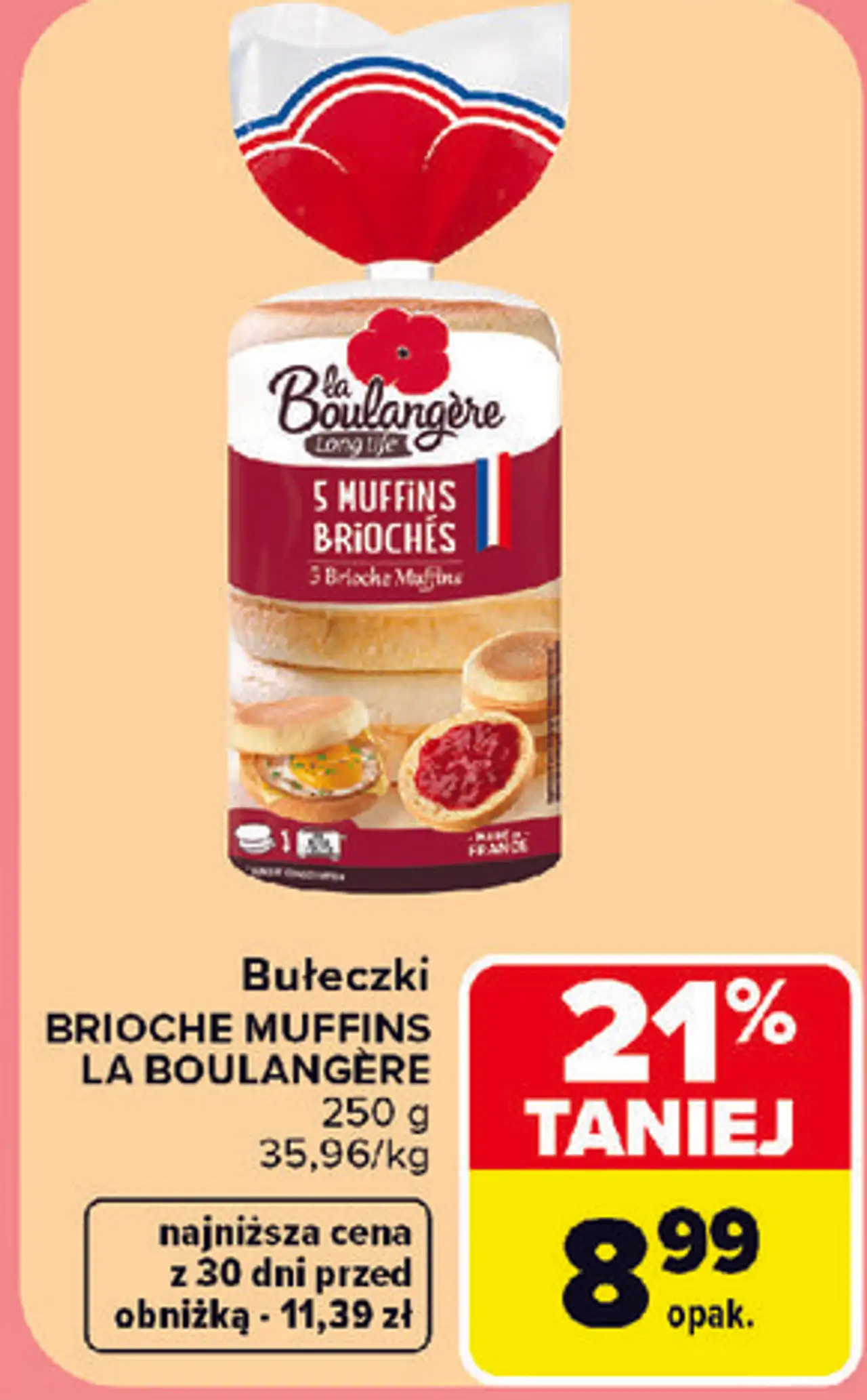 Bułeczki Brioche Muffins La Boulangère