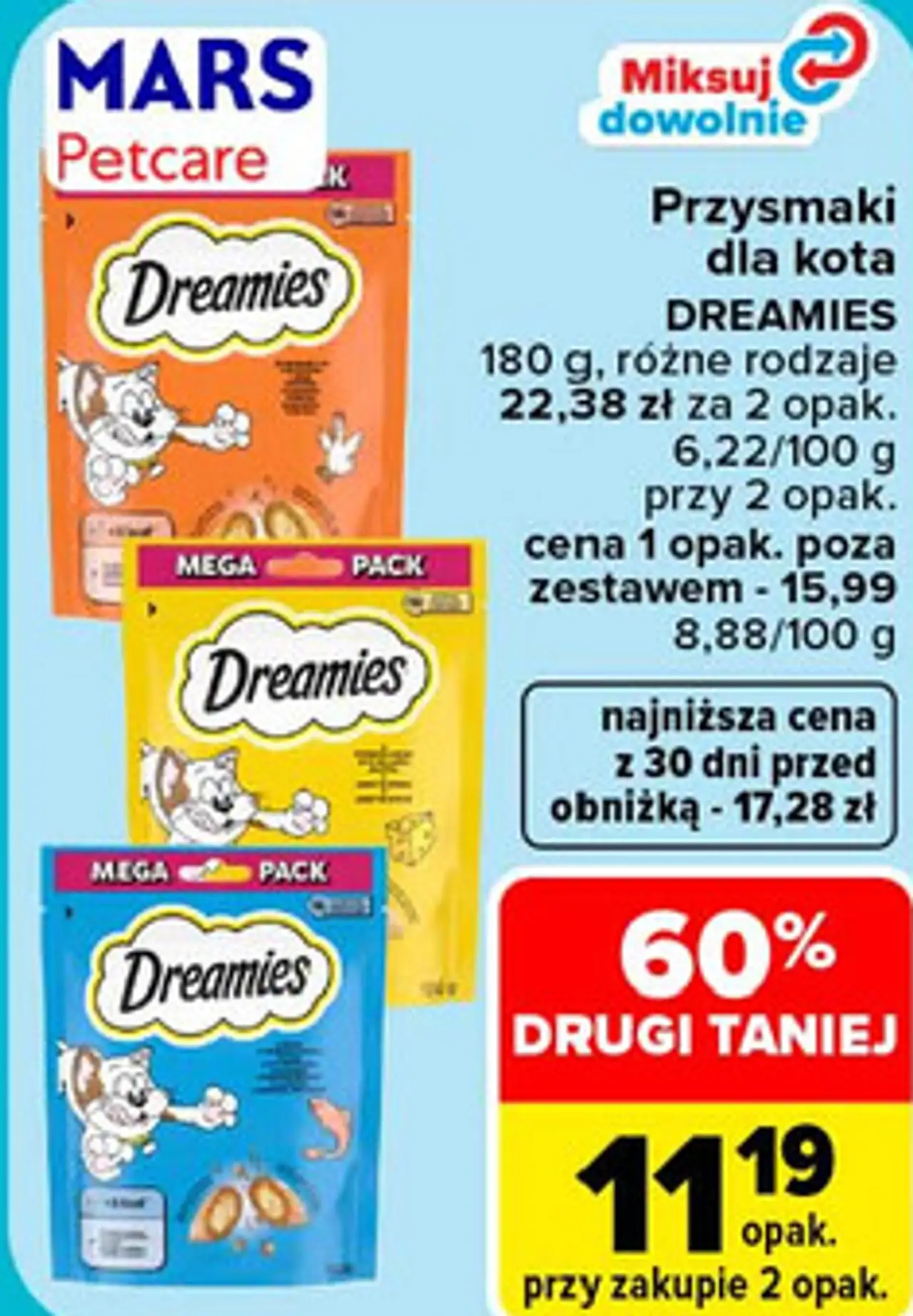 Przysmaki dla kota Dreamies