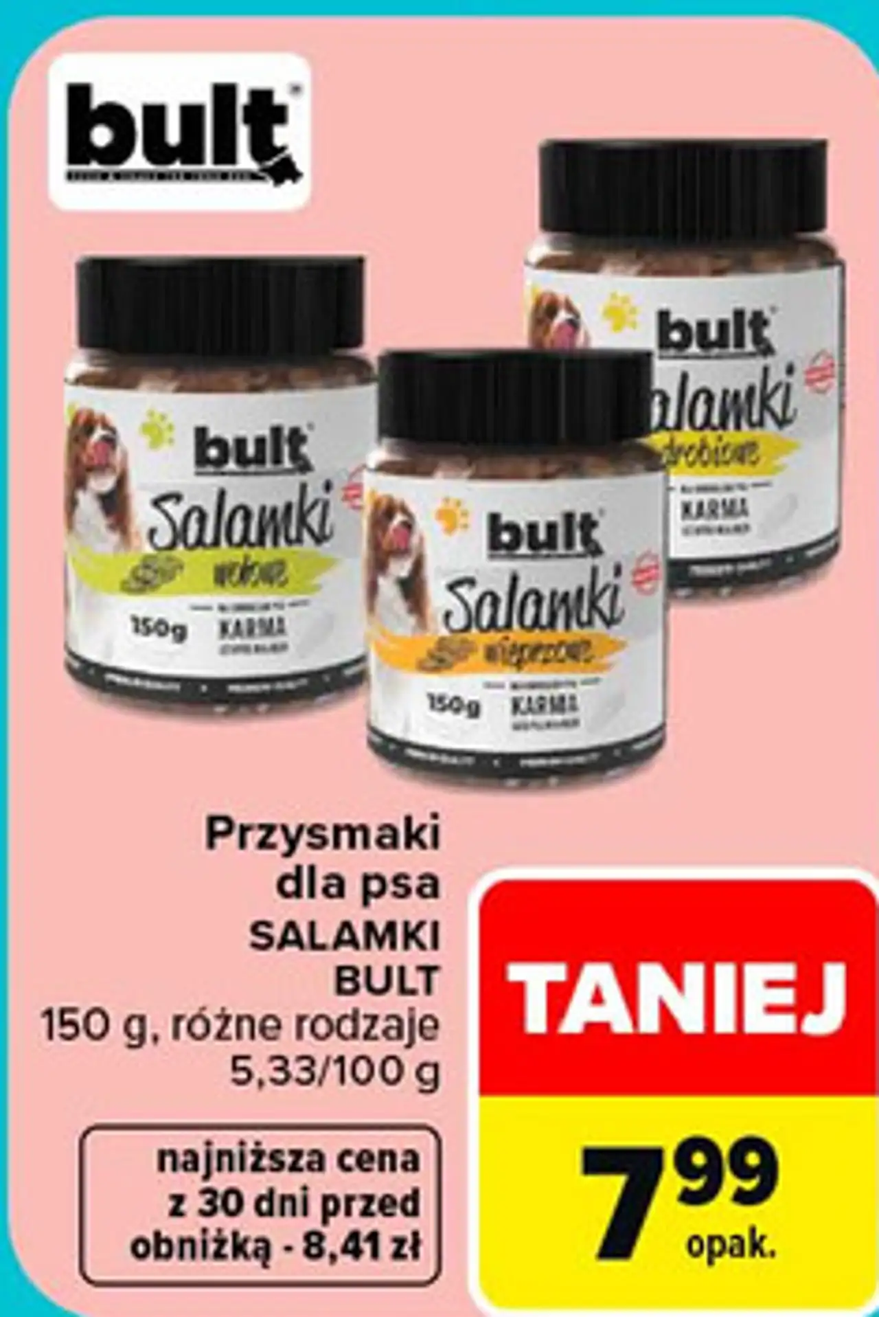 Przysmaki dla psa Salamki Bult