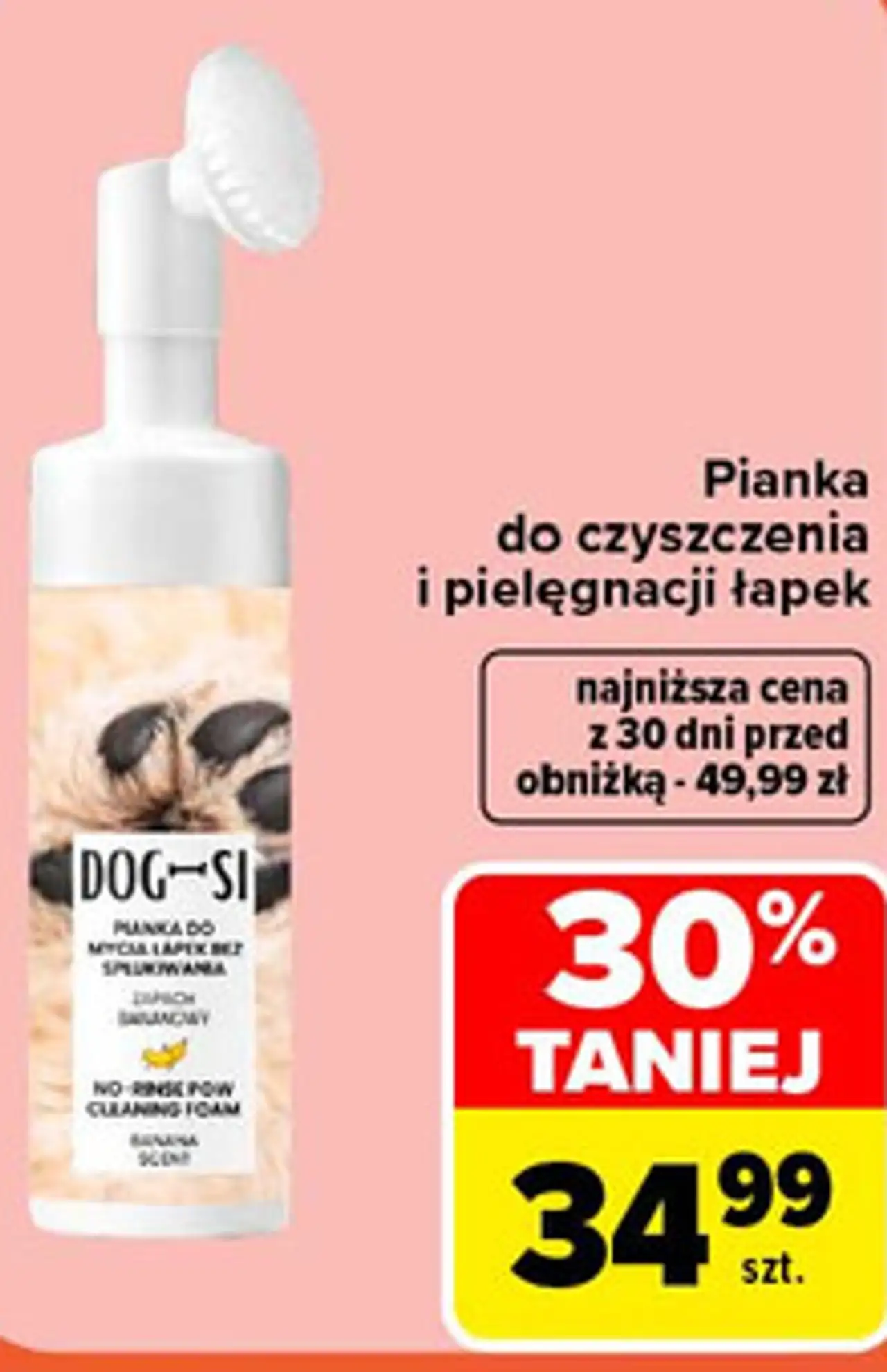 DOG-SI Pianka do czyszczenia i pielęgnacji łapek