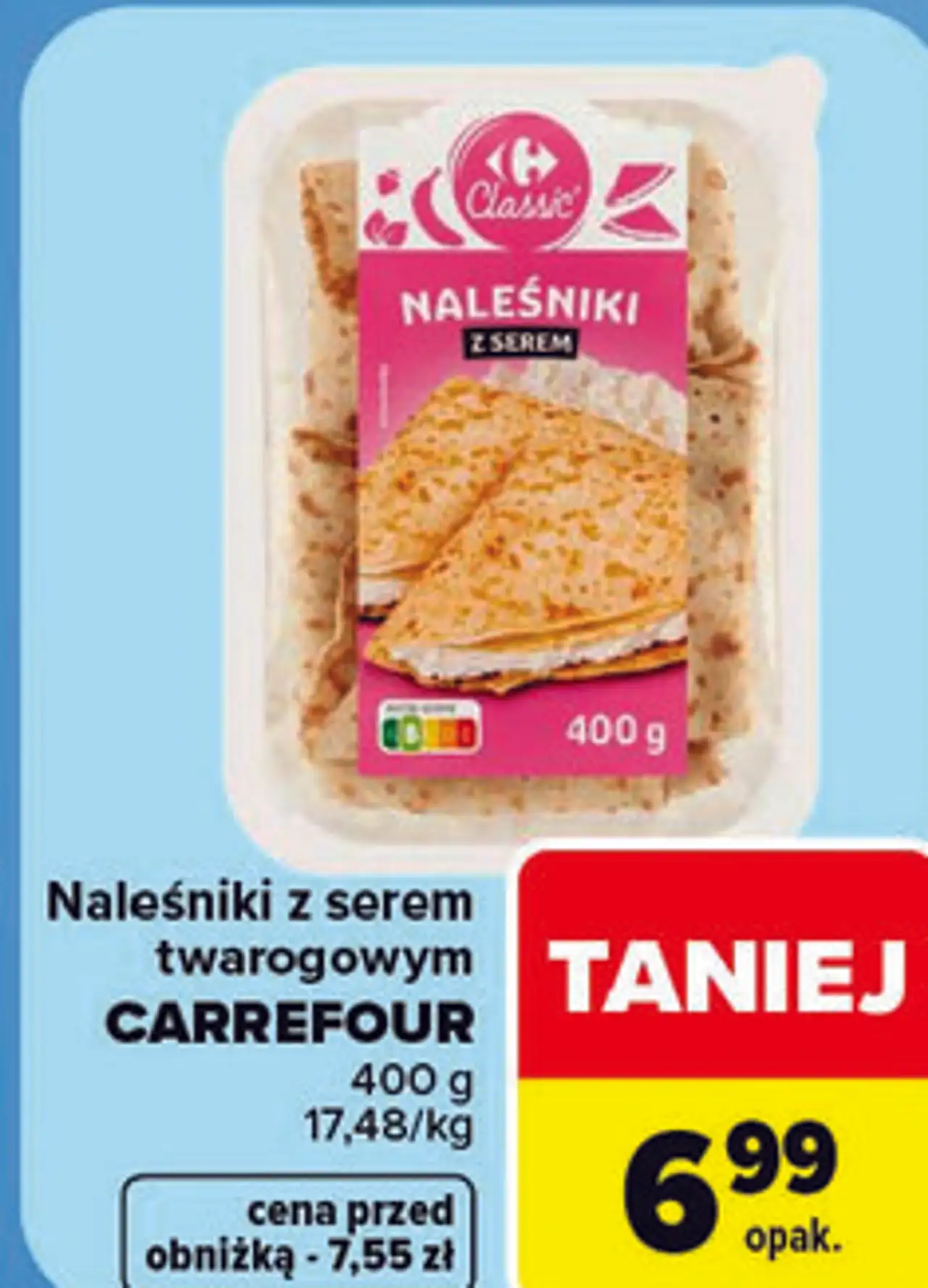 Naleśniki z serem twarogowym Carrefour