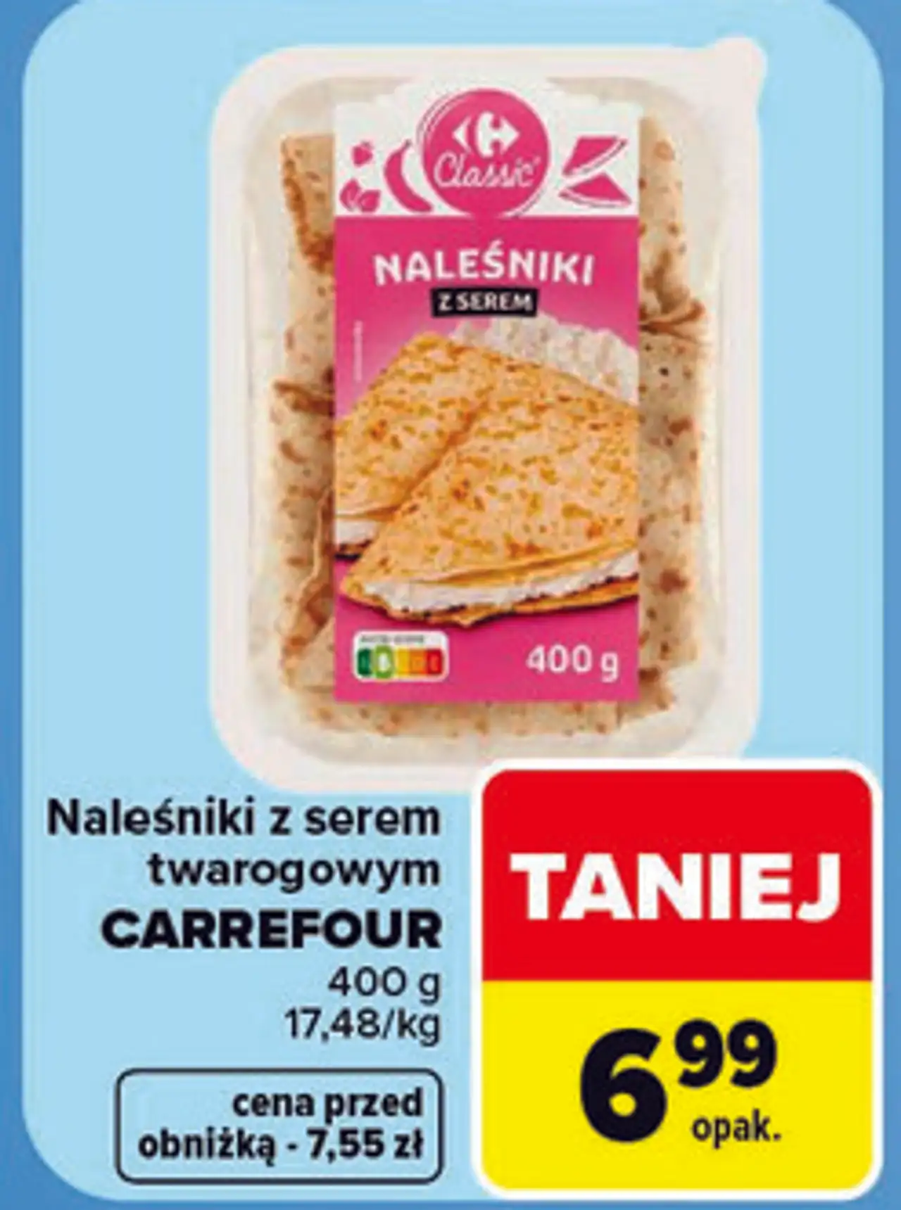 Naleśniki z serem twarogowym CARREFOUR