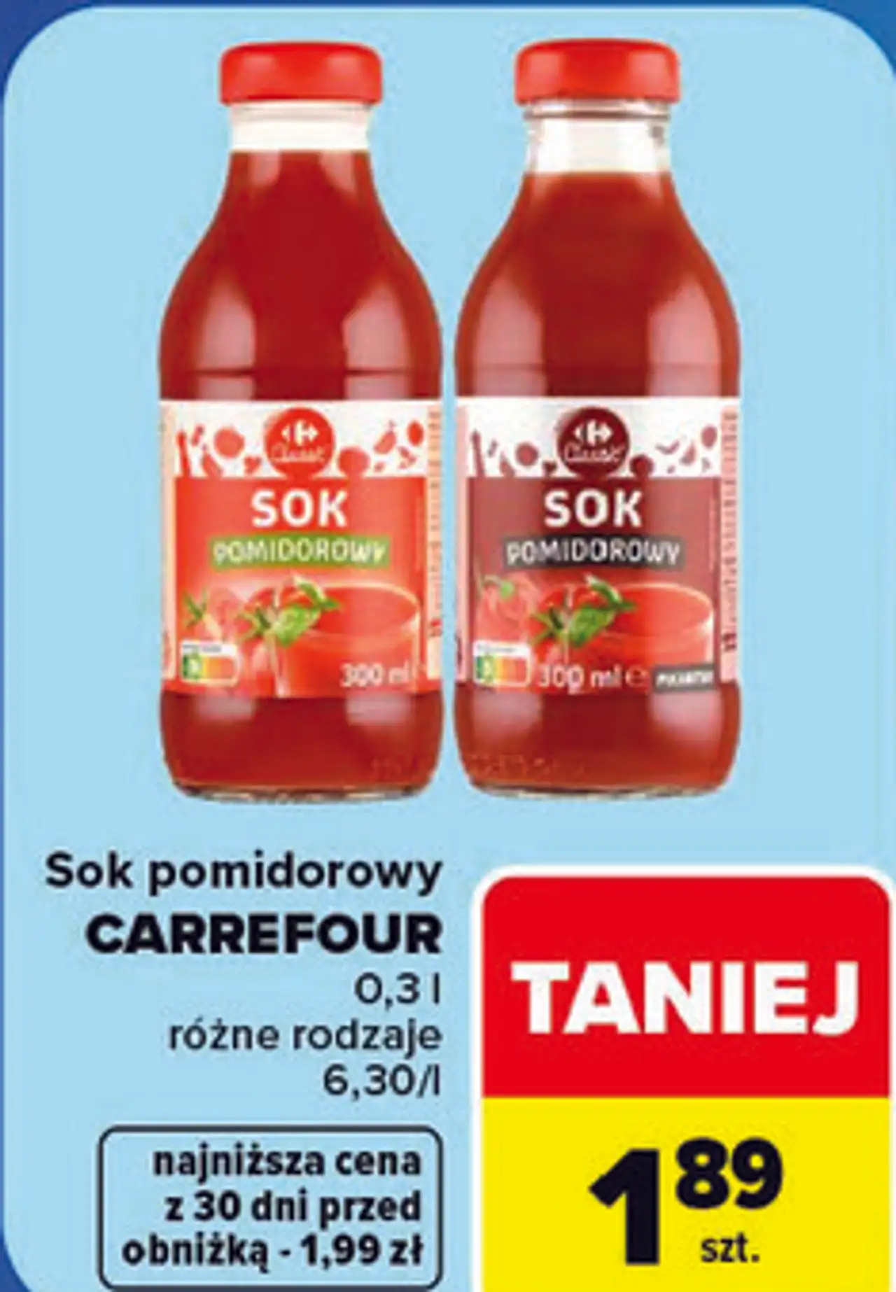 Sok pomidorowy CARREFOUR