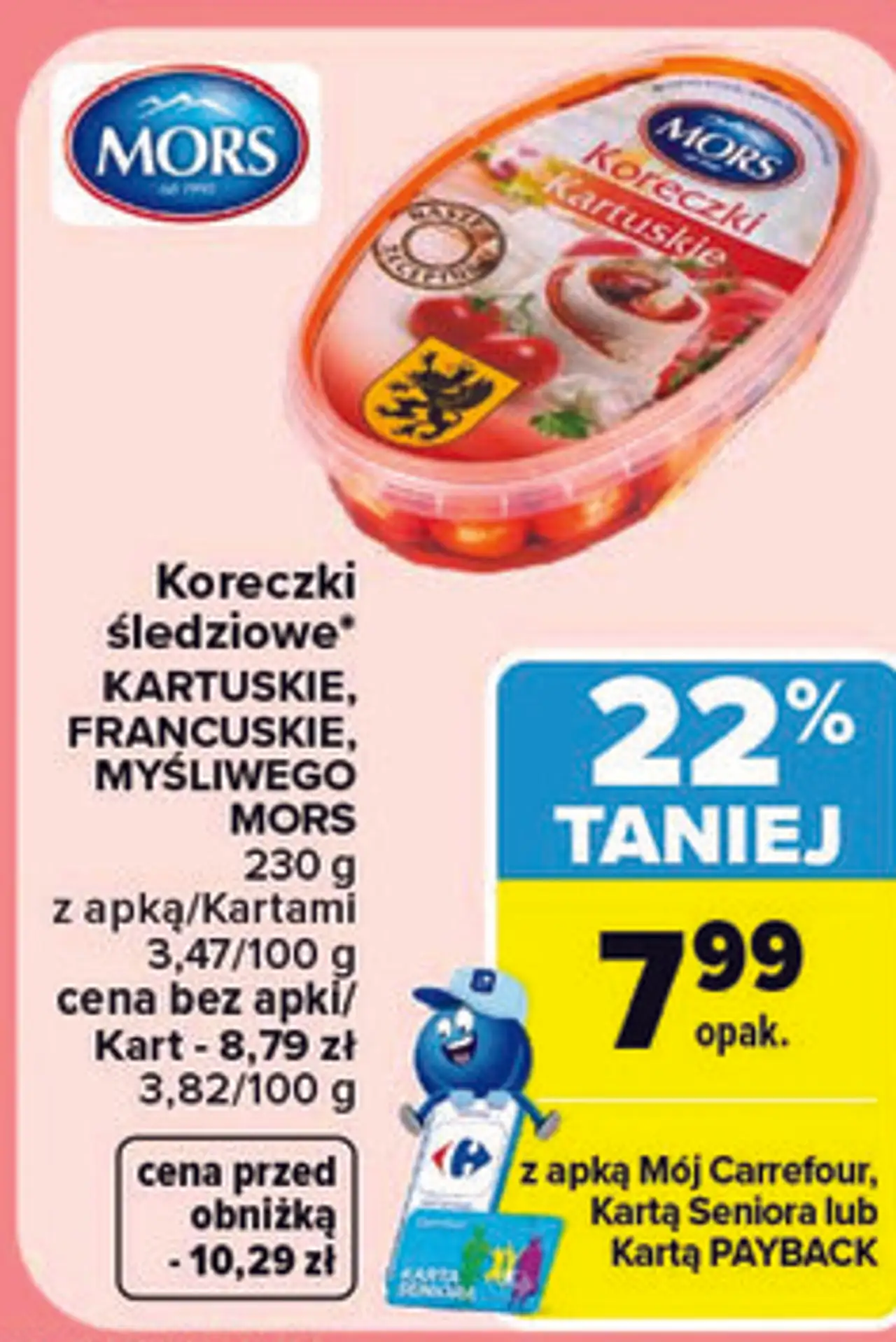 Koreczki śledziowe kartuskie, francuskie, myśliwego Mors
