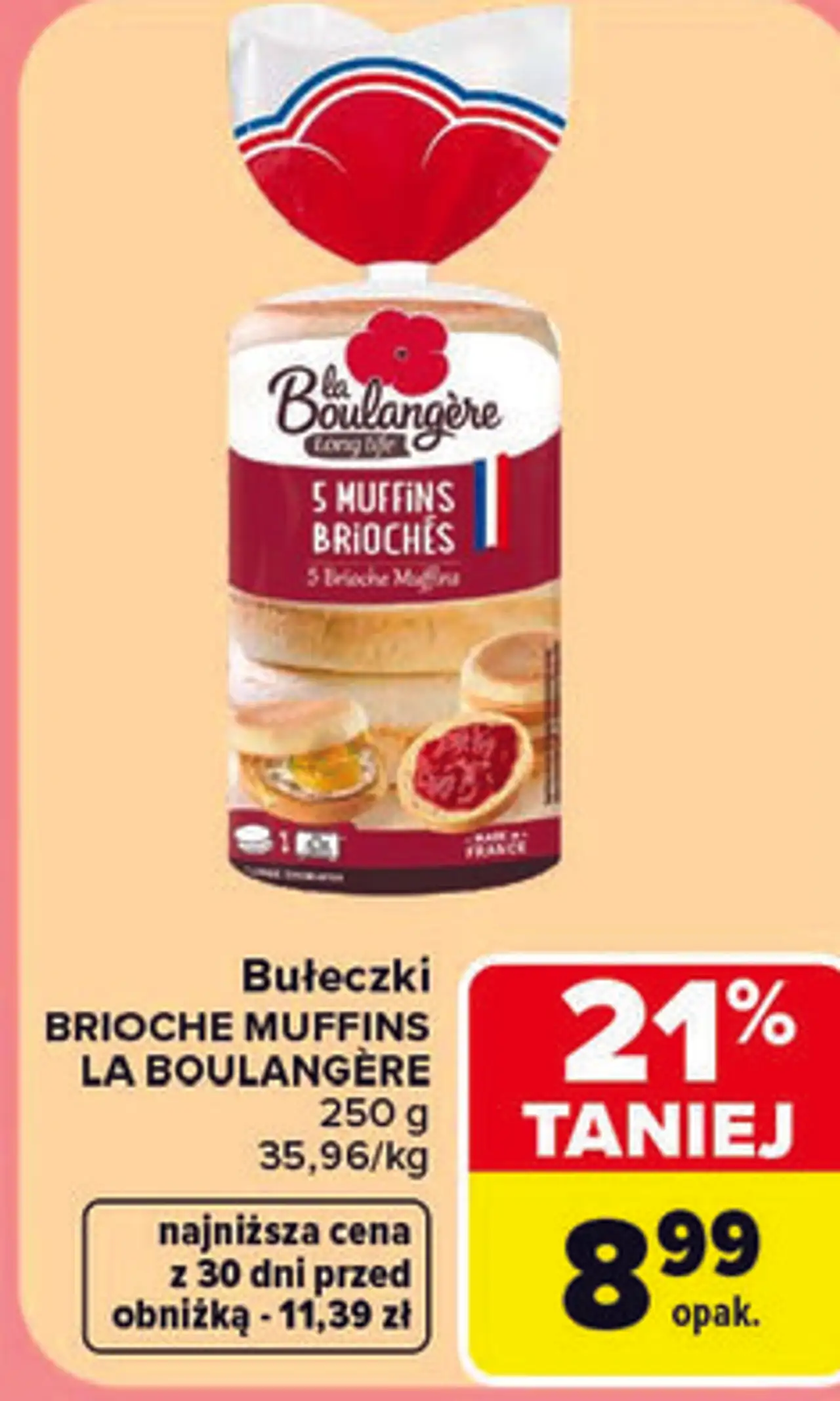 La Boulangère Bułeczki Brioche Muffins