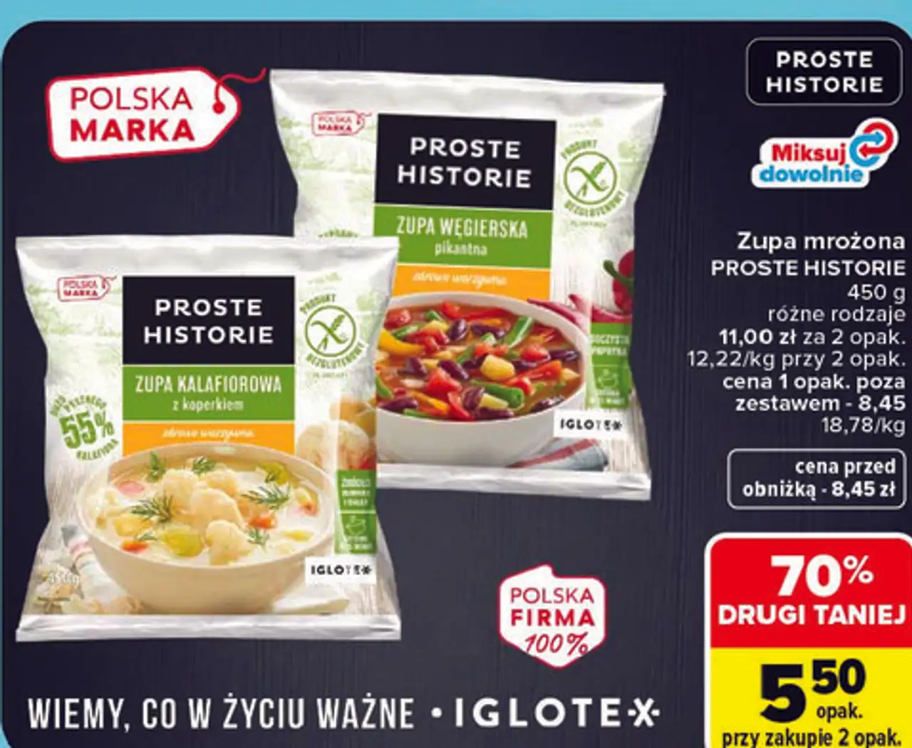 Zupa mrożona PROSTE HISTORIE