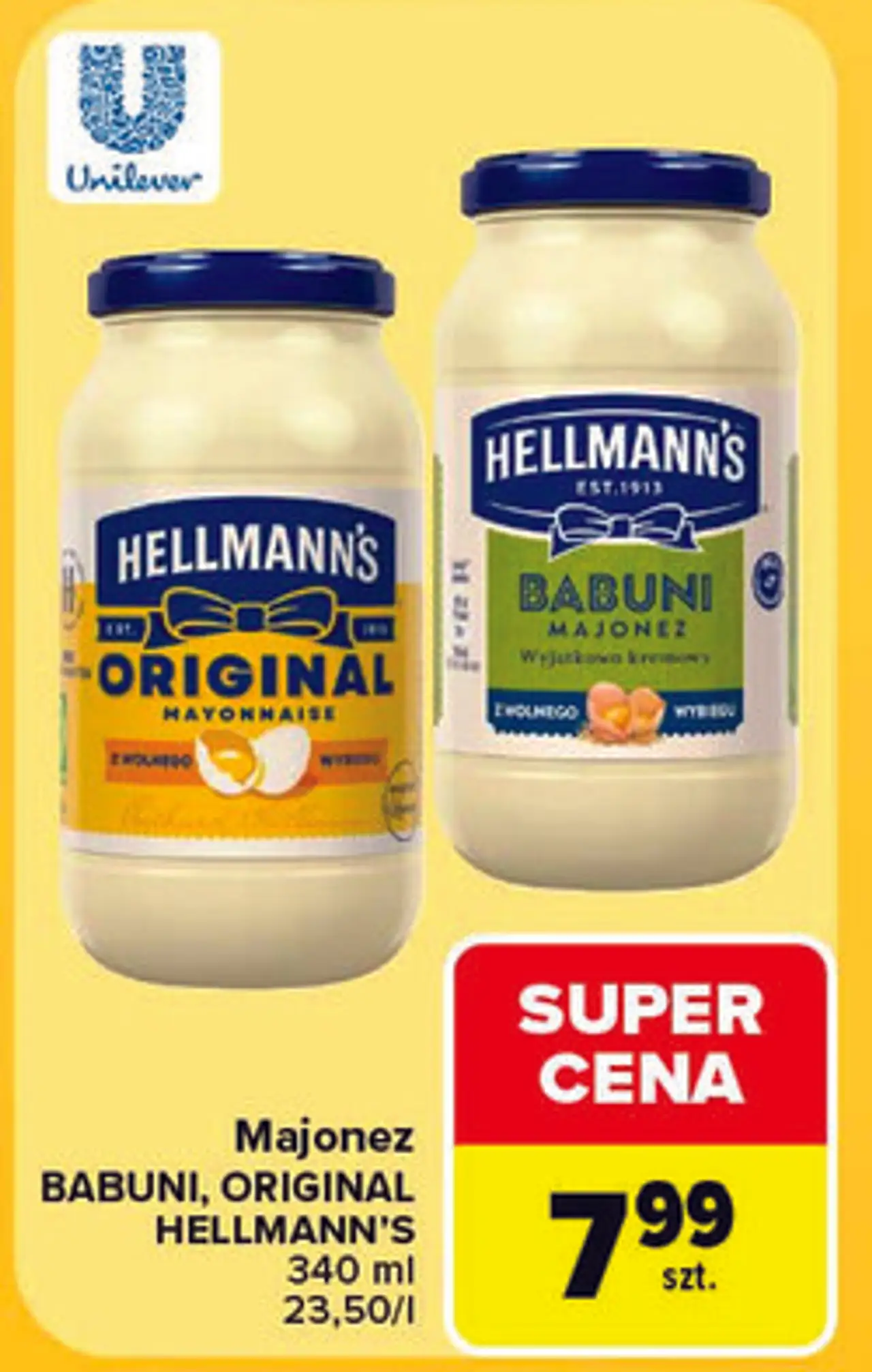 Majonez Babuni, Original Hellmann's