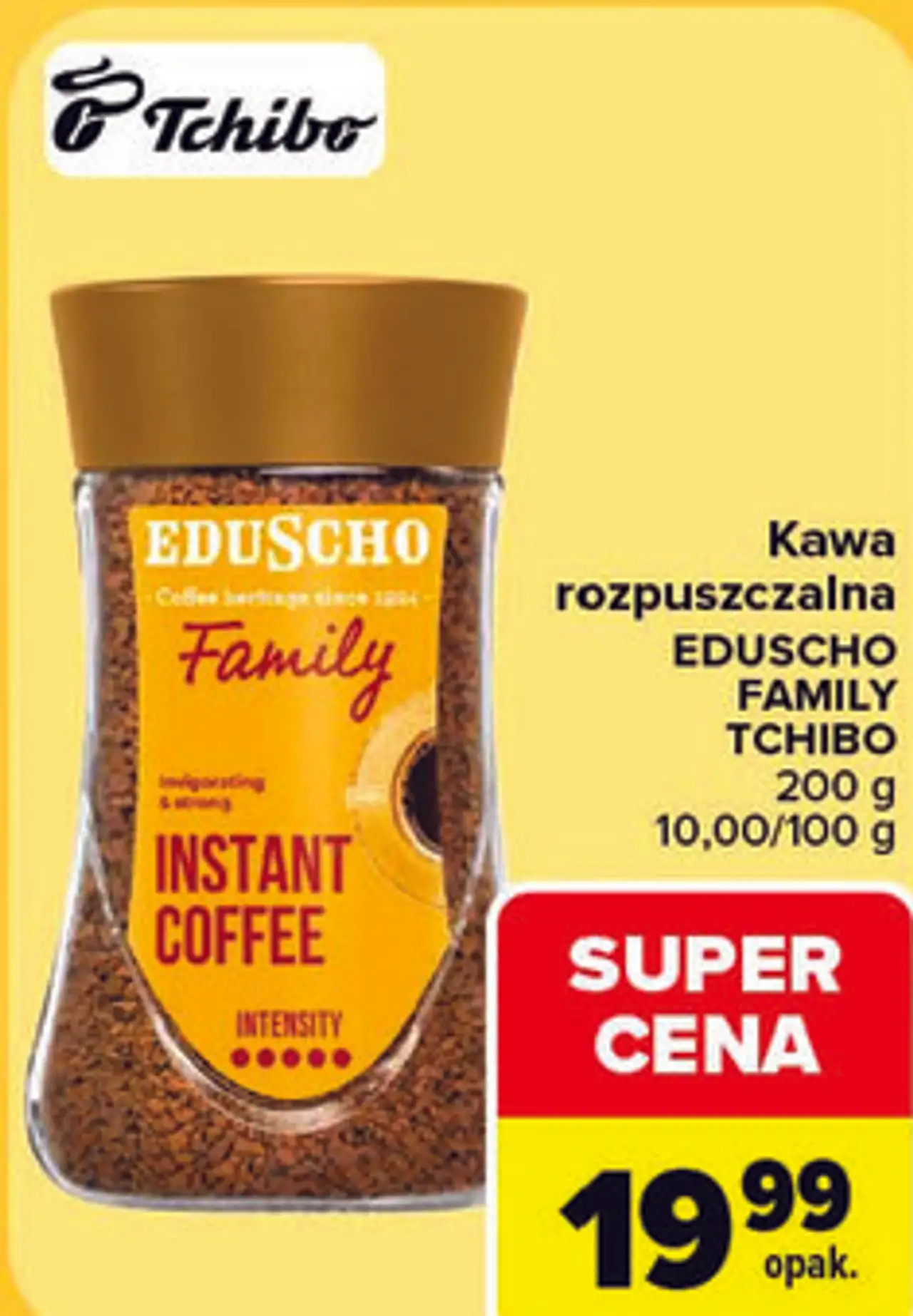 Kawa rozpuszczalna Eduscho Family Tchibo