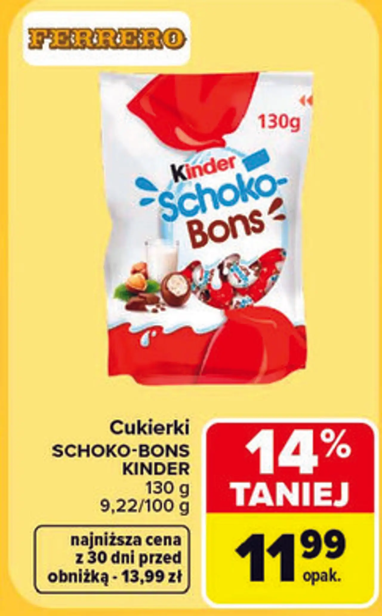 Cukierki Schoko-Bons Kinder