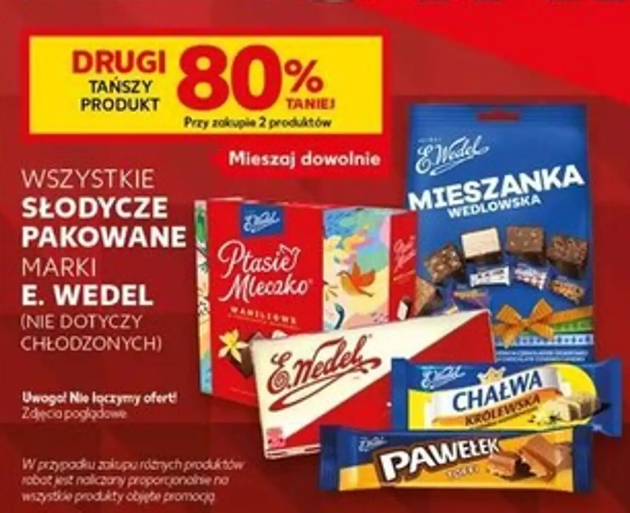 Czekoladki waniliowe E. Wedel Ptasie Mleczko