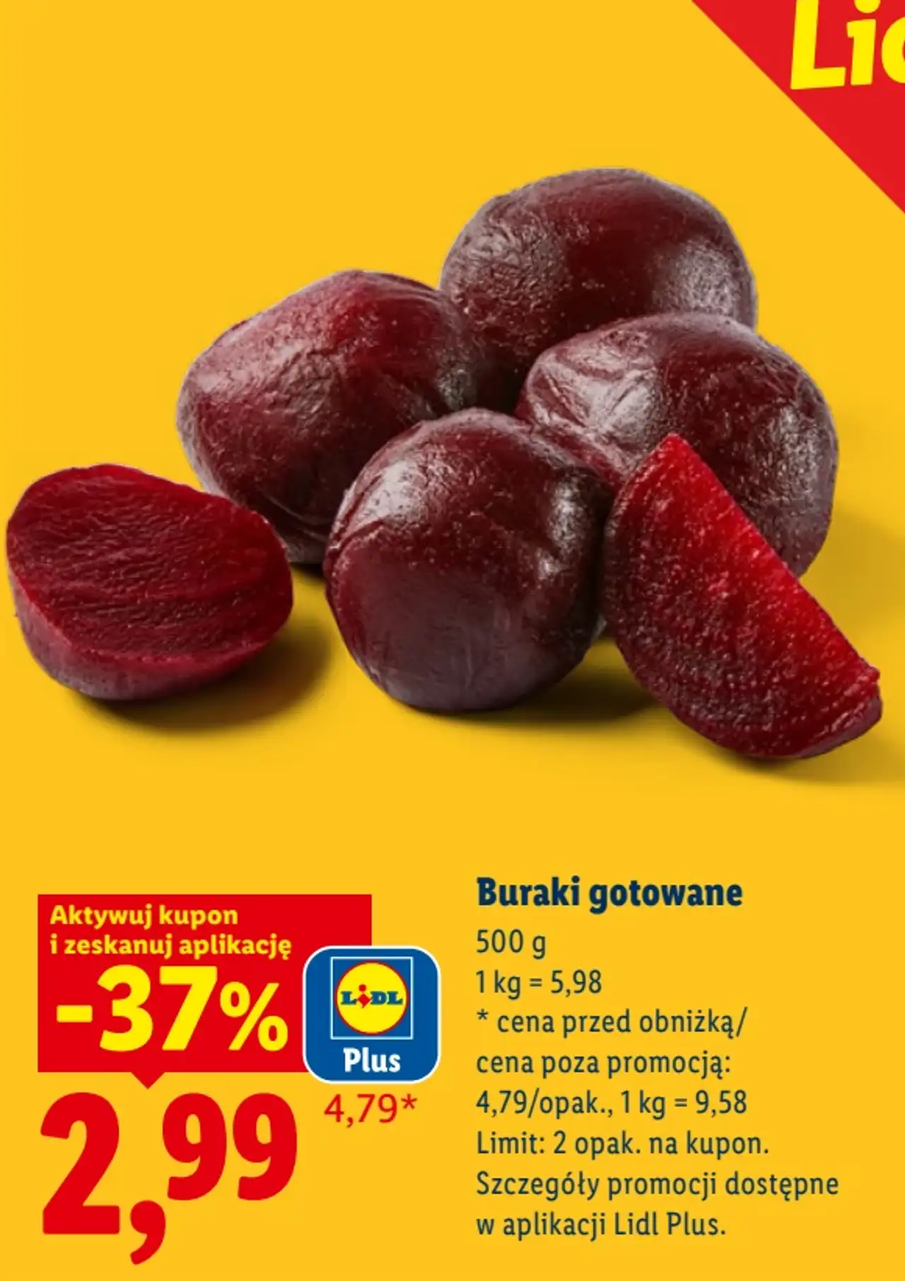 Buraki gotowane