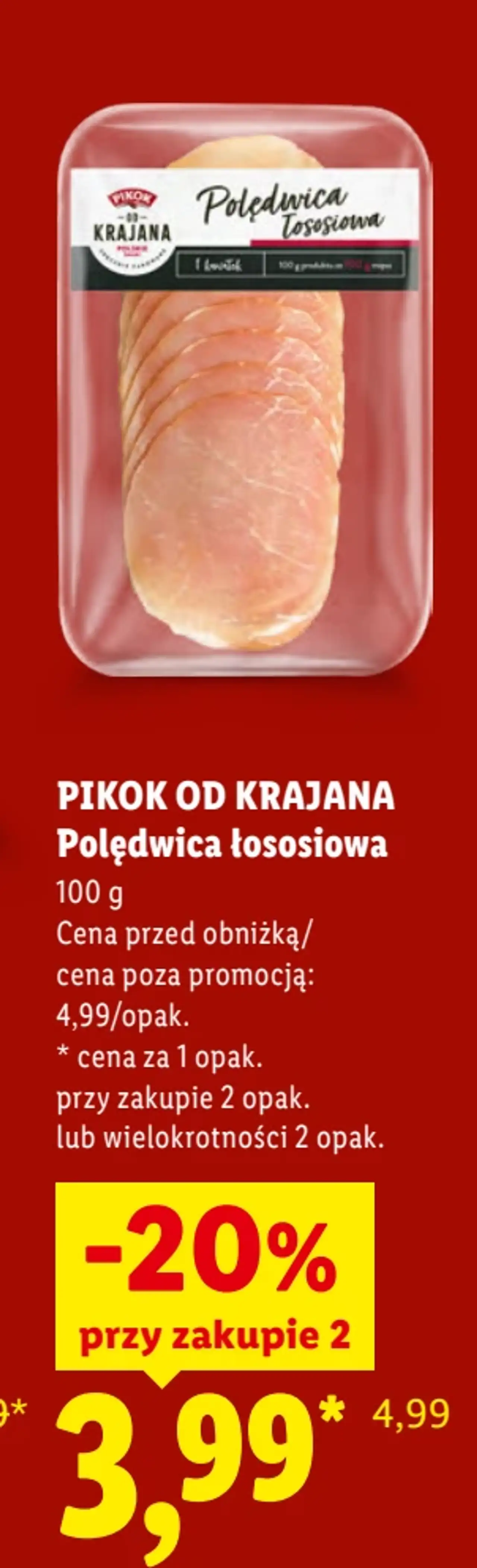 Pikok od Krajana Polędwica łososiowa -20% przy zakupie 2