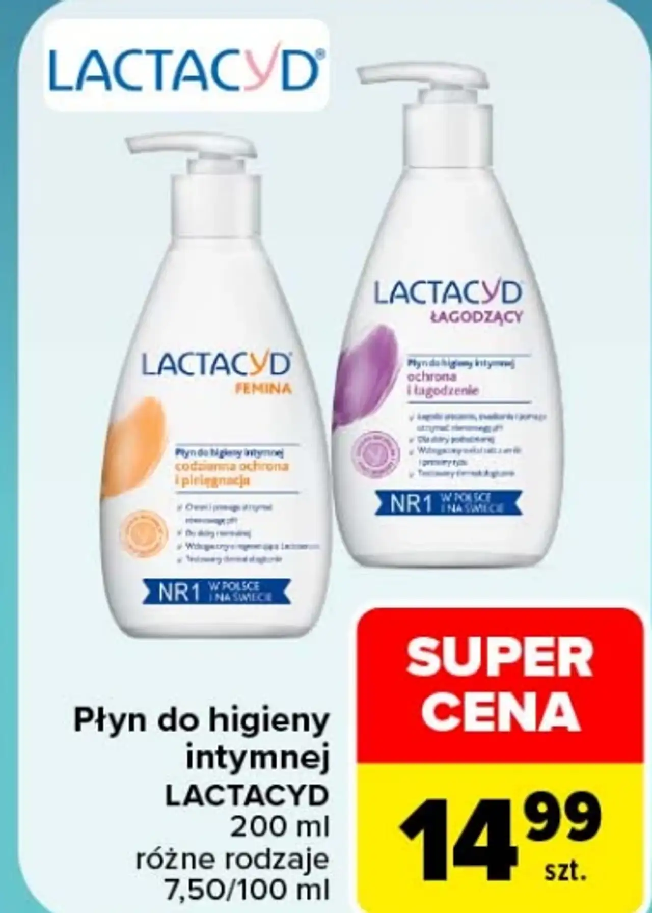 Płyn do higieny intymnej LACTACYD