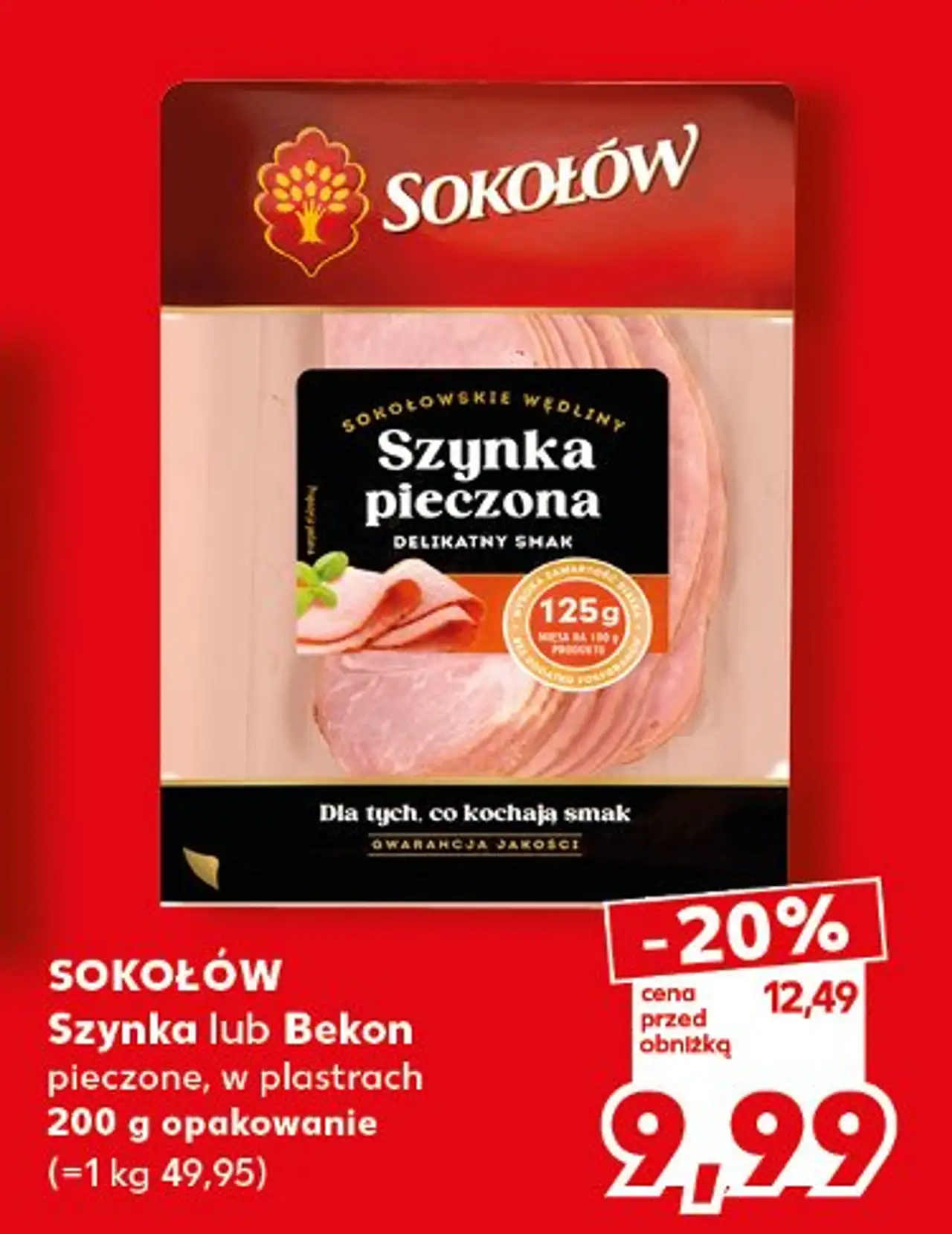 Szynka pieczona Sokołów
