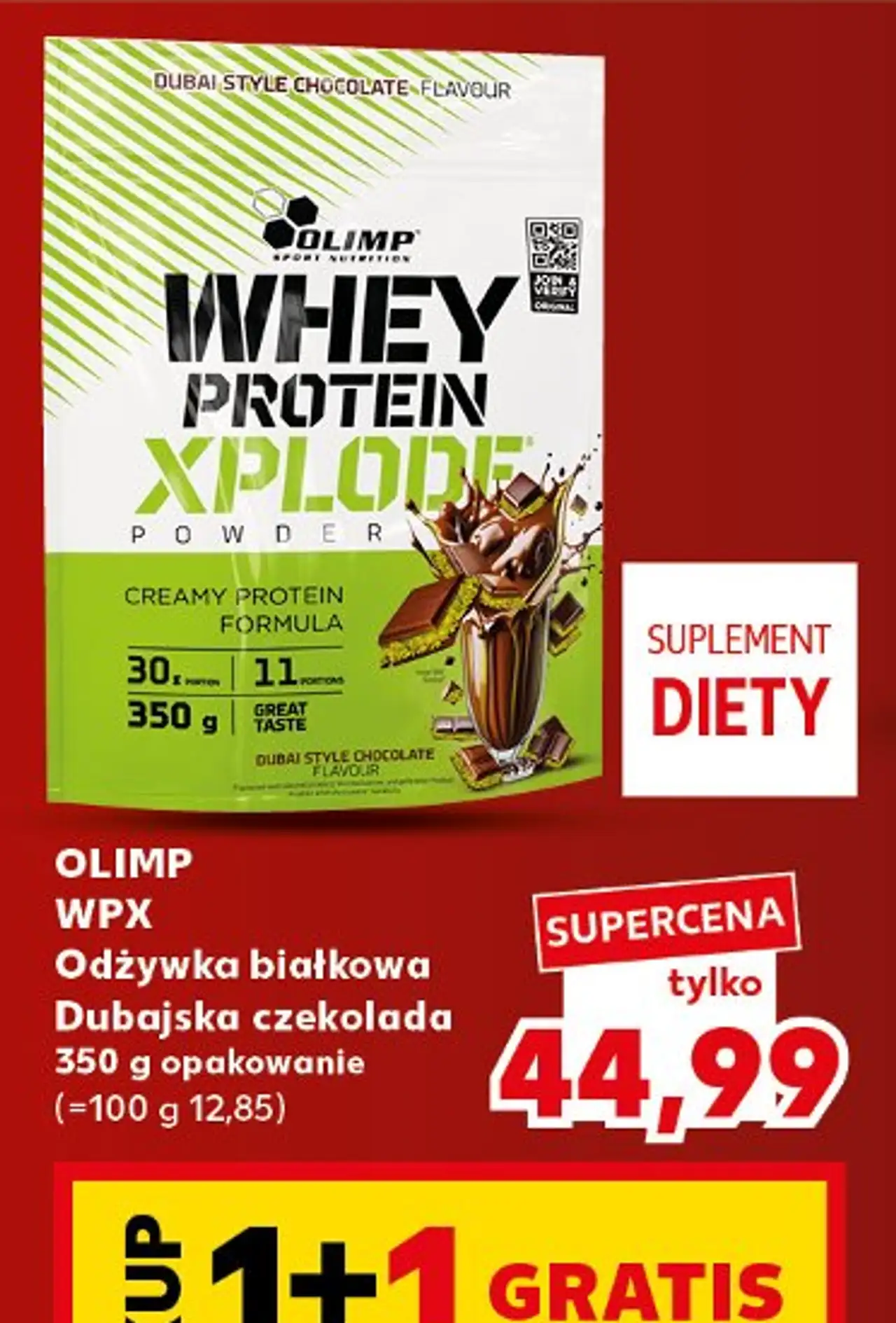 Odżywka białkowa xplode dubajska czekolada Olimp Whey Protein