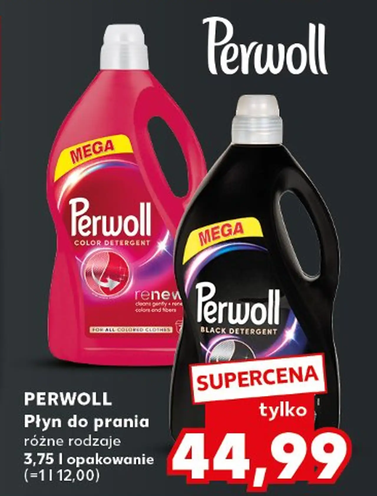 Płyny do prania Perwoll Renew Black