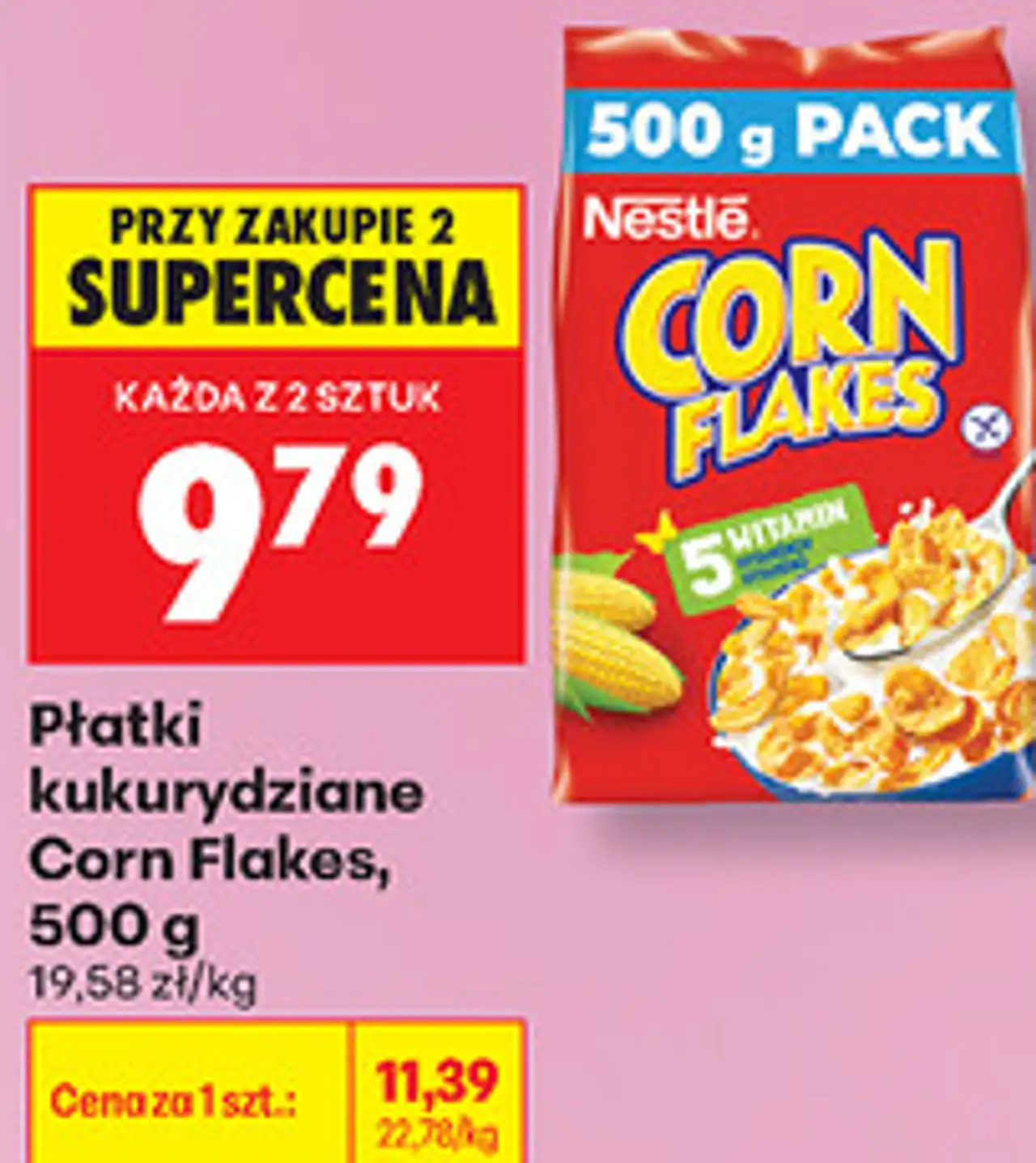 Płatki kukurydziane Corn Flakes Nestlé