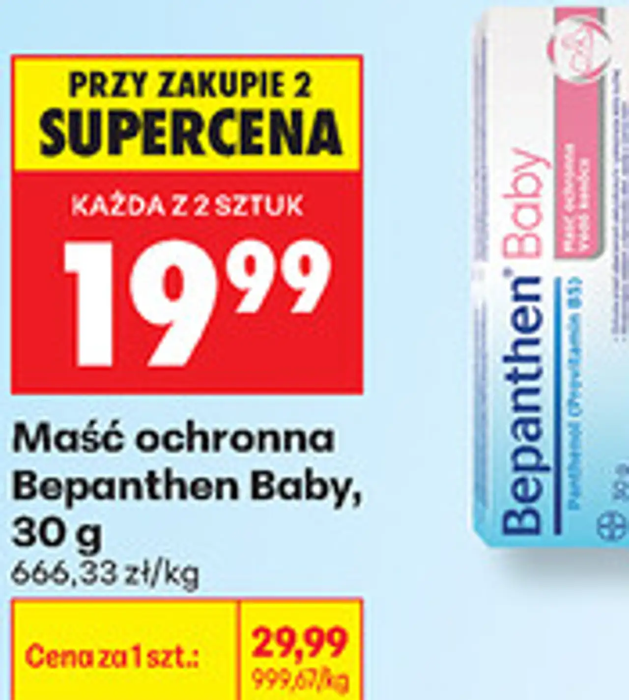 Maść ochronna Bepanthen Baby