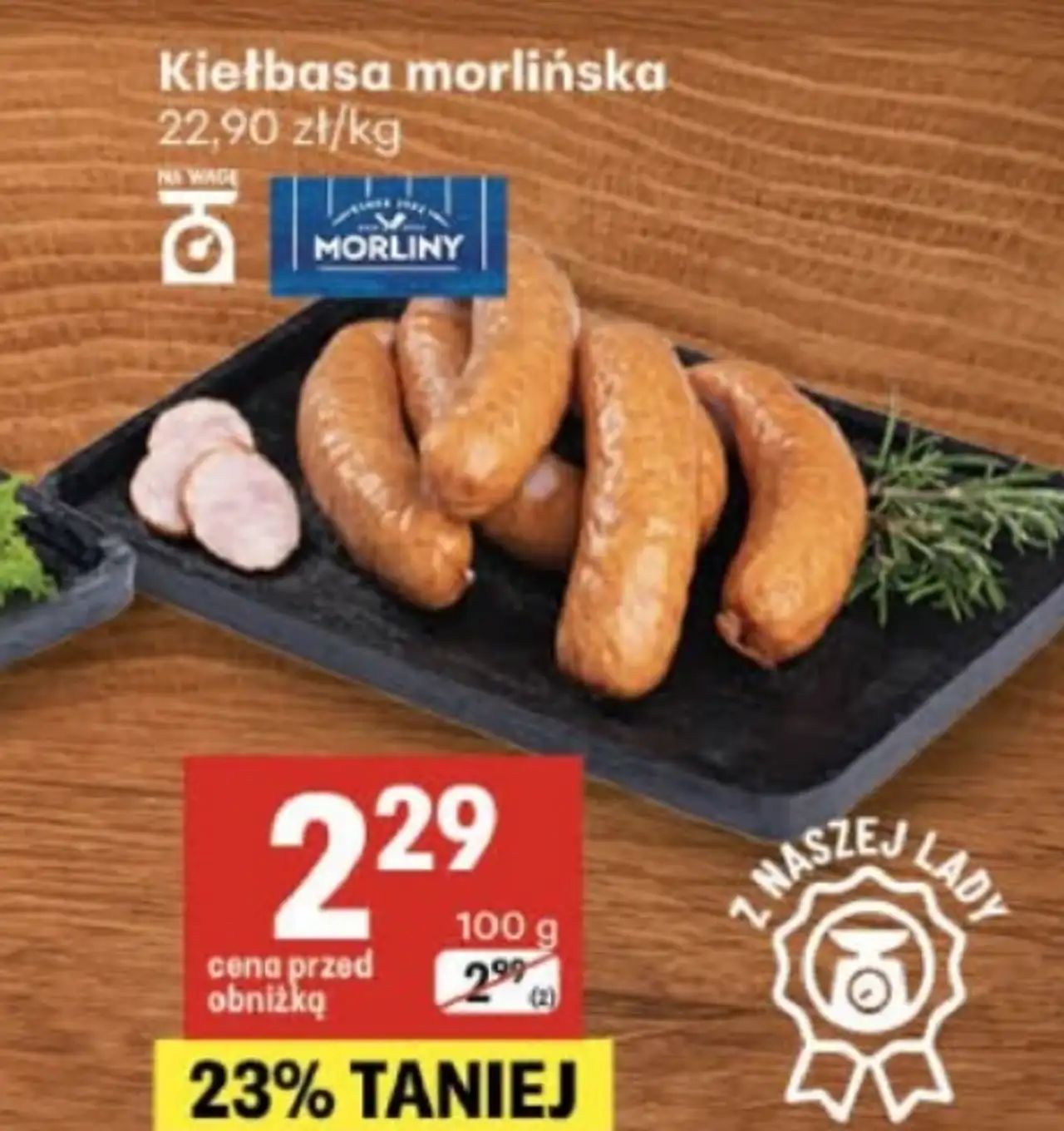 Kiełbasa morlińska Morliny