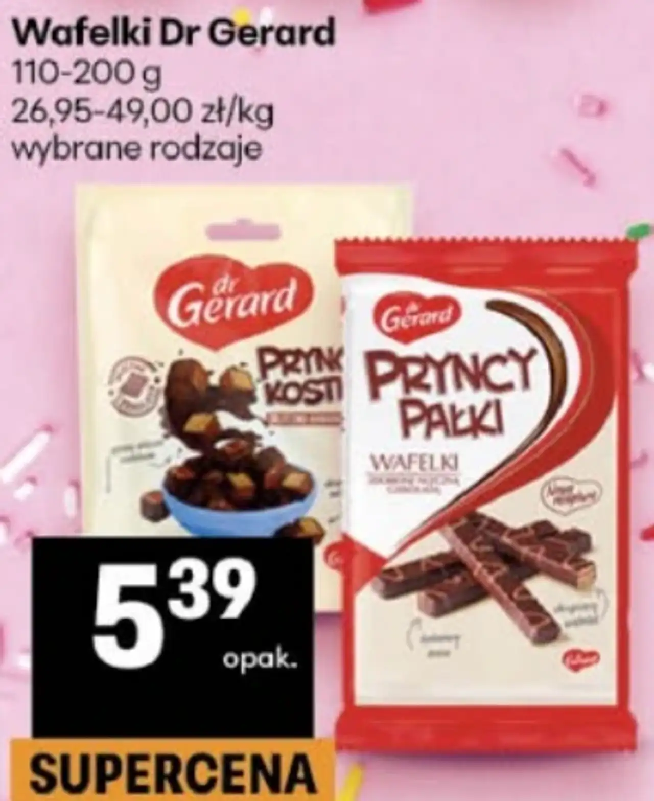 Wafelki Dr Gerard Pryncypałki