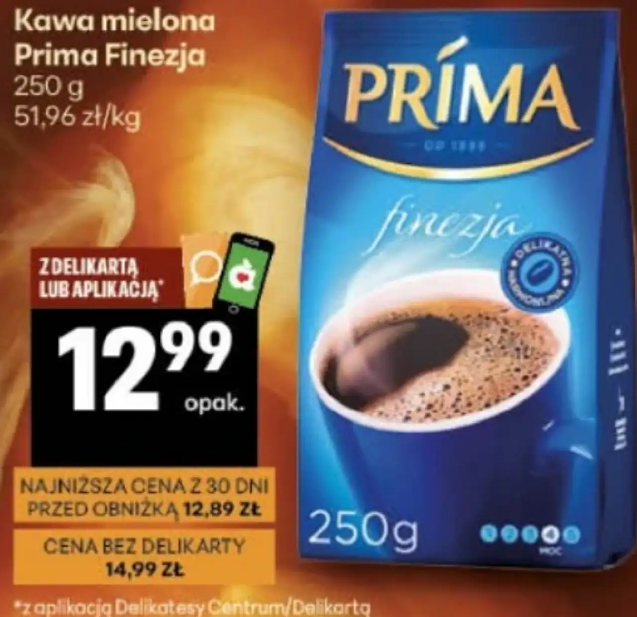 Kawa mielona Prima Finezja