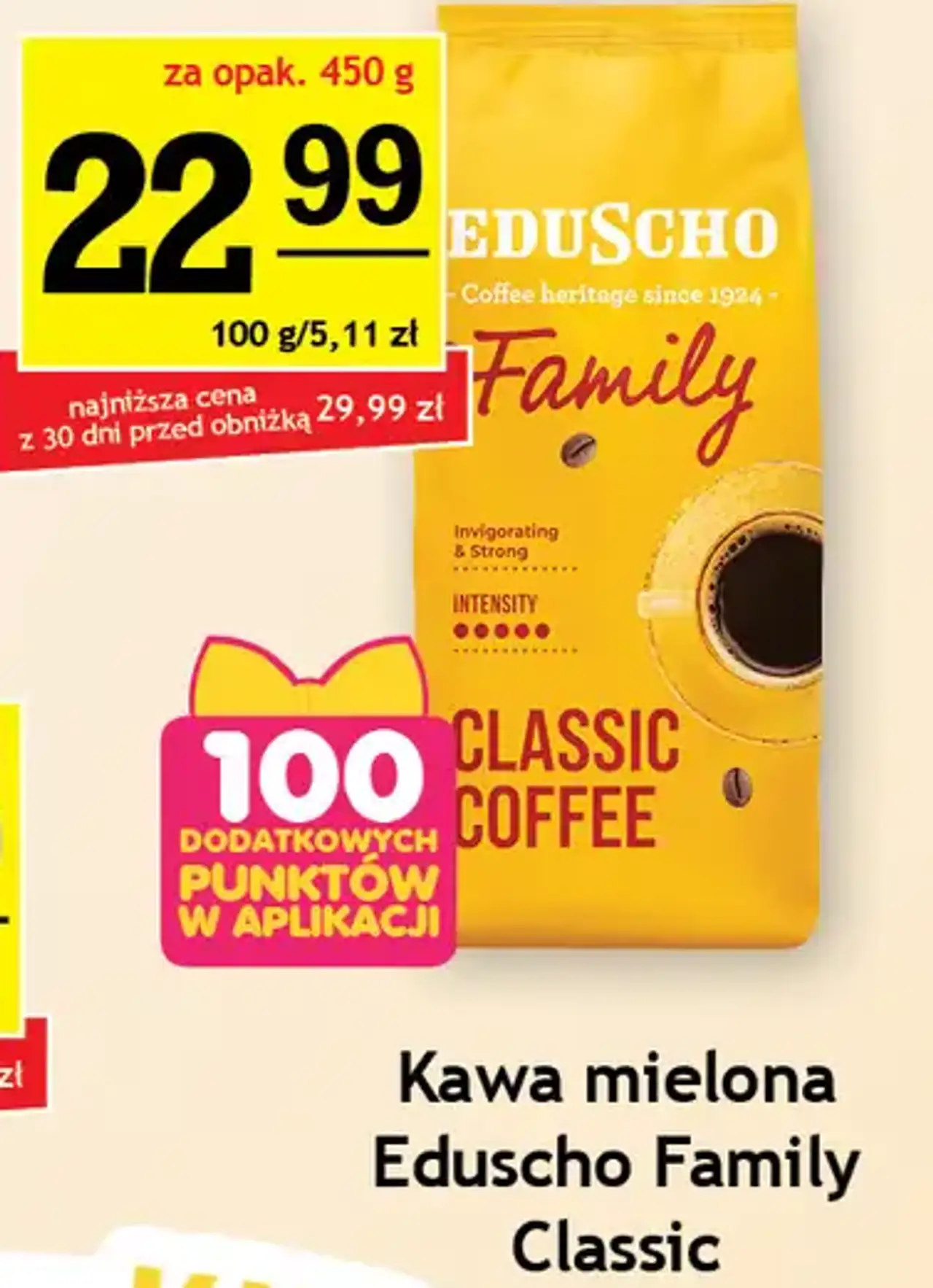 Kawa mielona Eduscho Family Classic