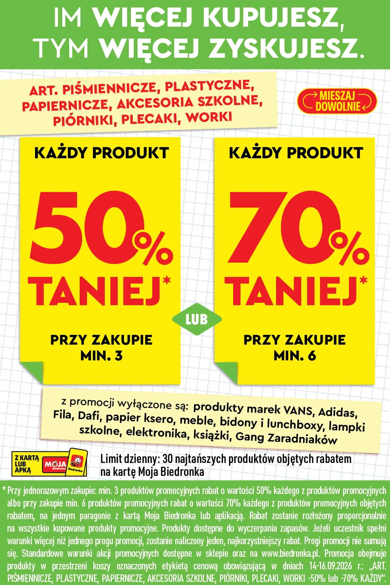 Art. piśmiennicze, plastyczne, papiernicze, akcesoria szkolne, piórniki, plecaki, worki