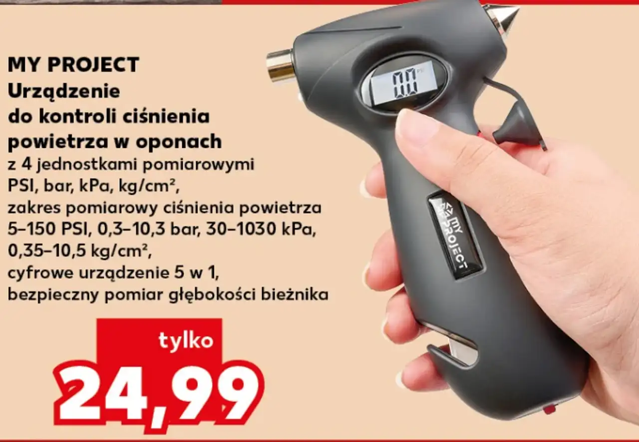 MY PROJECT Urządzenie do kontroli ciśnienia powietrza w oponach