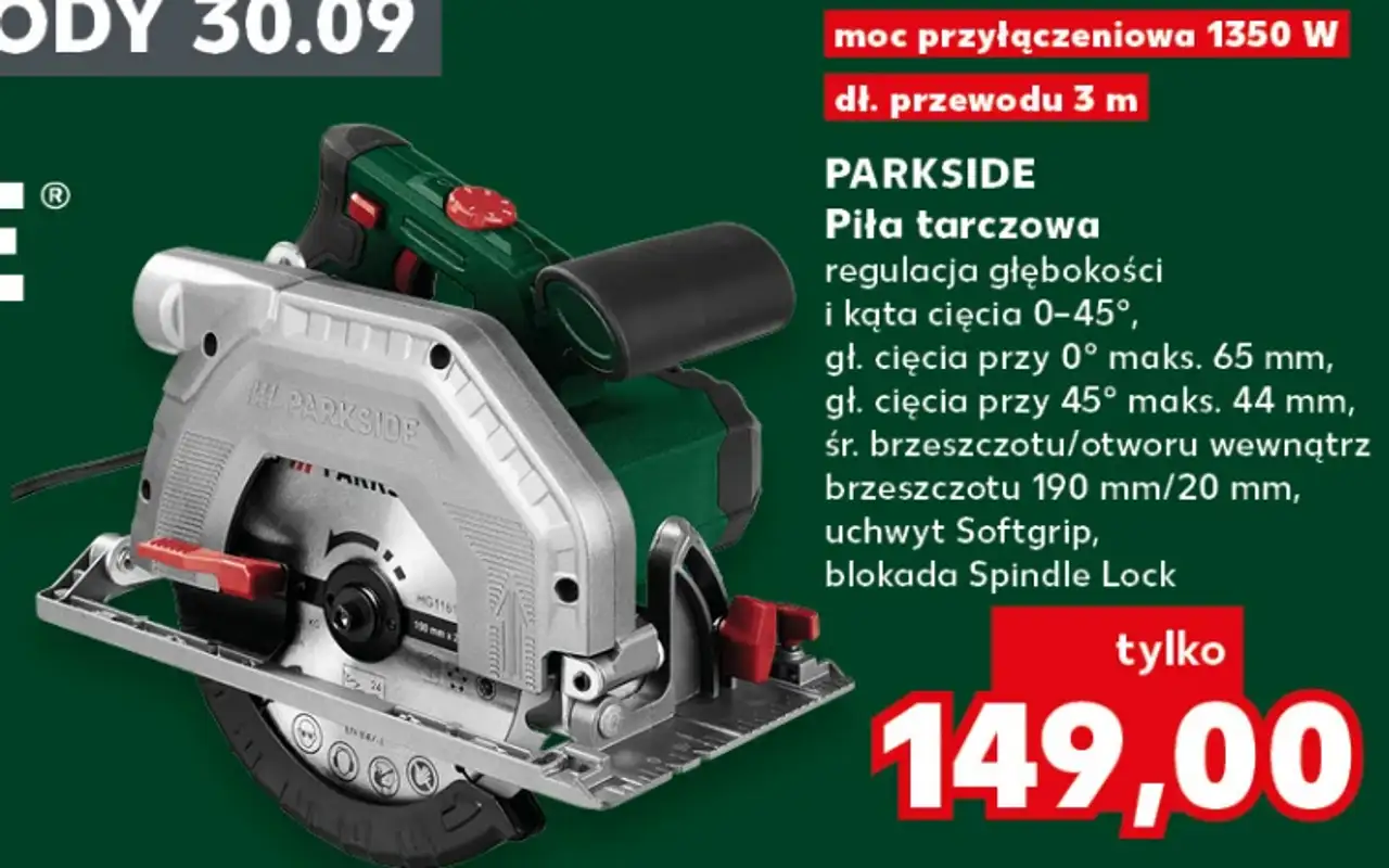 PARKSIDE Piła tarczowa