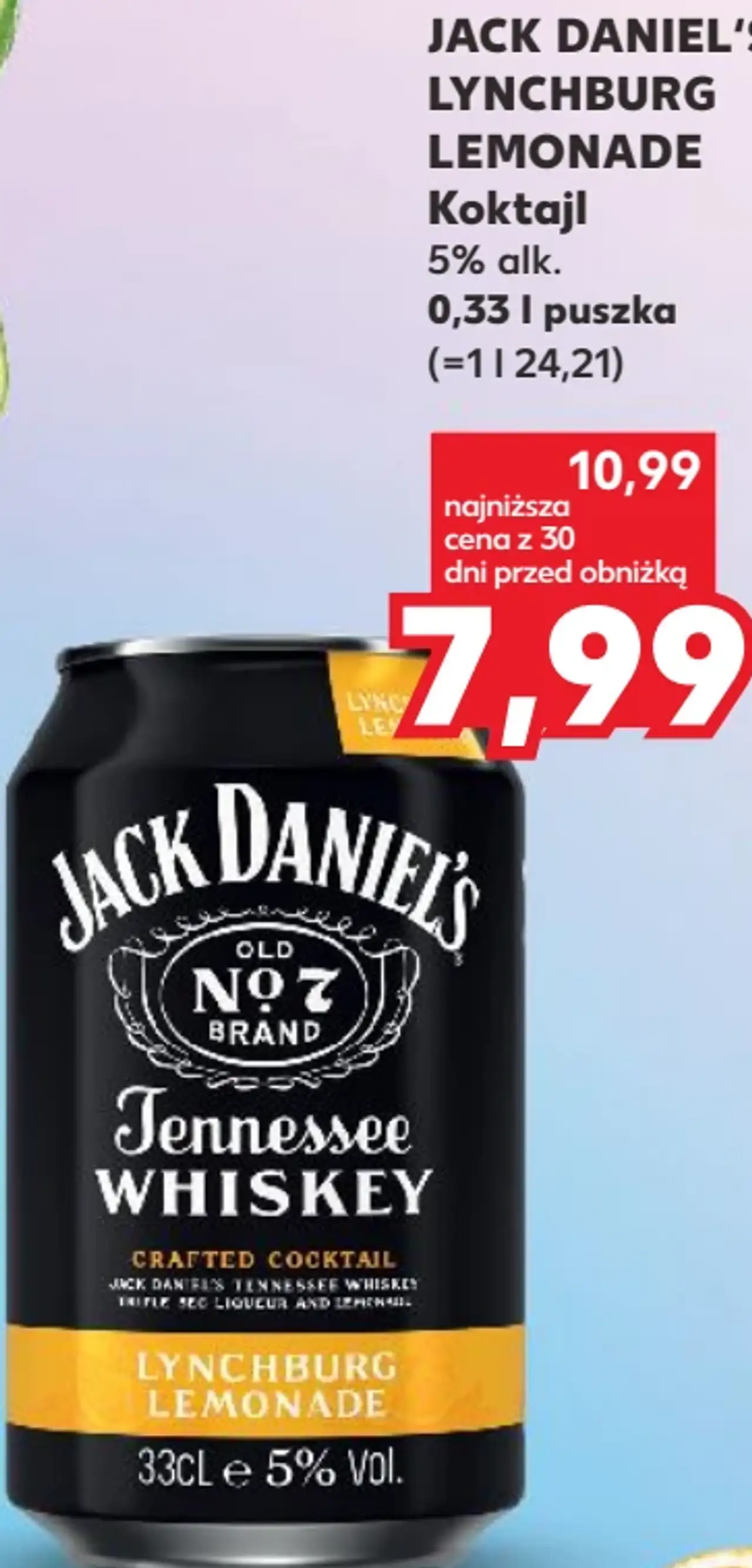 JACK DANIEL'S LYNCHBURG LEMONADE Koktajl