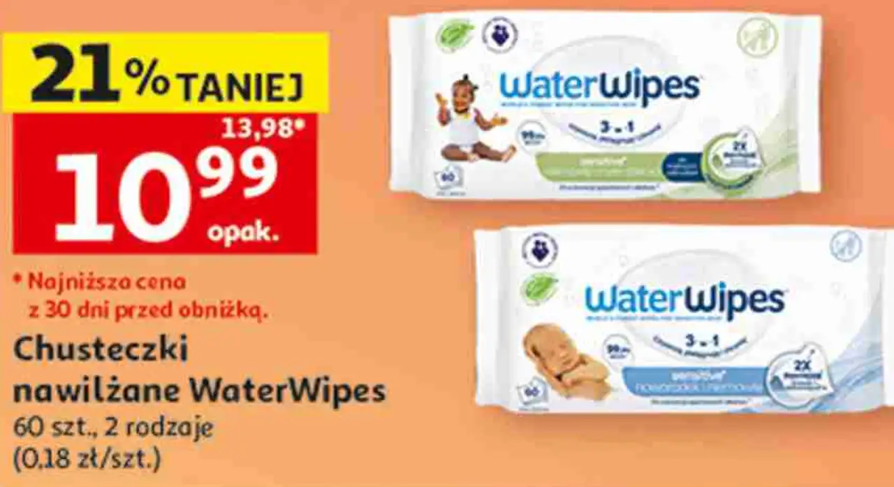 Chusteczki nawilżane WaterWipes