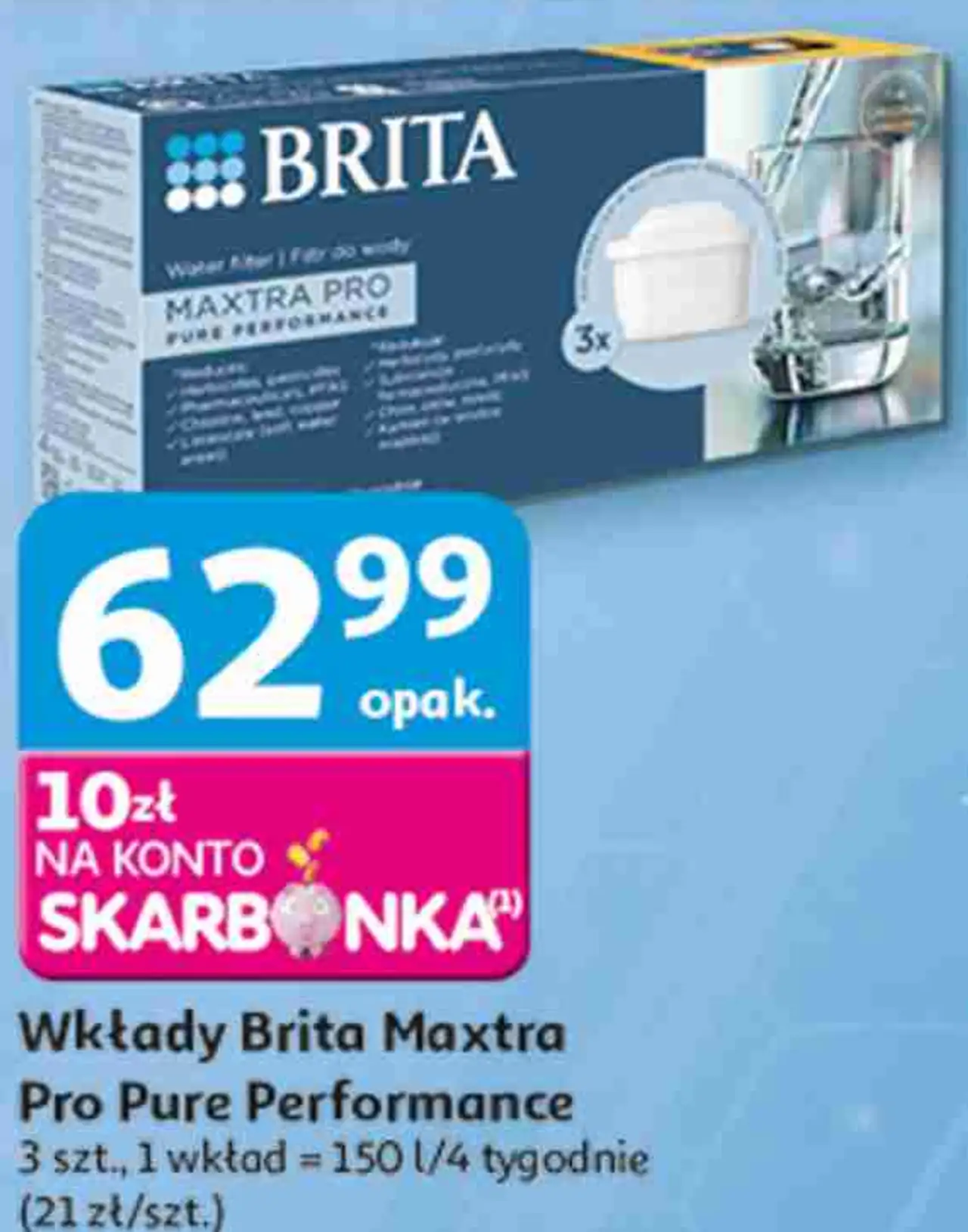Wkłady Brita Maxtra Pro Pure Performance