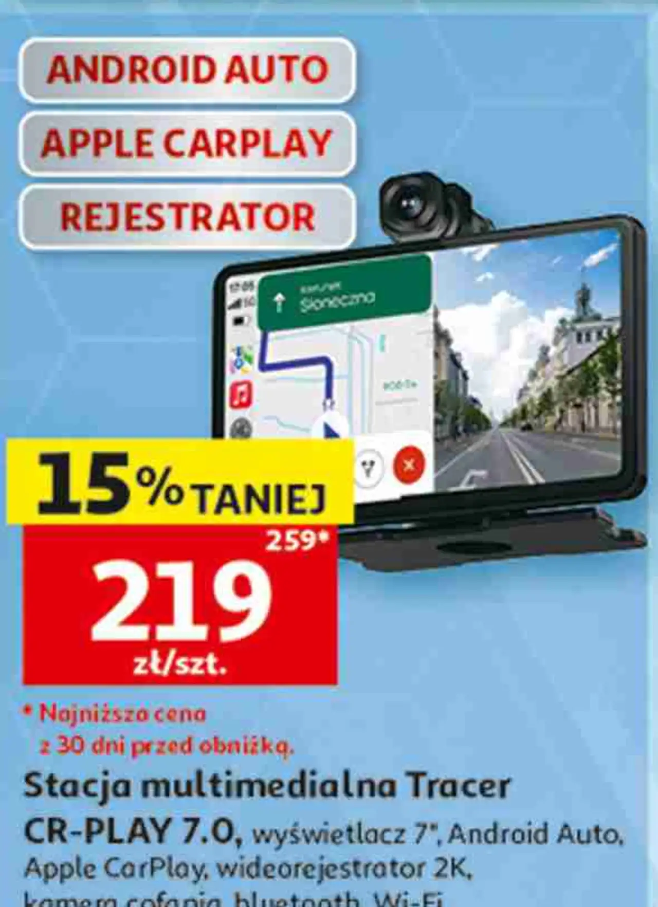 Stacja multimedialna Tracer CR-PLAY 7.0