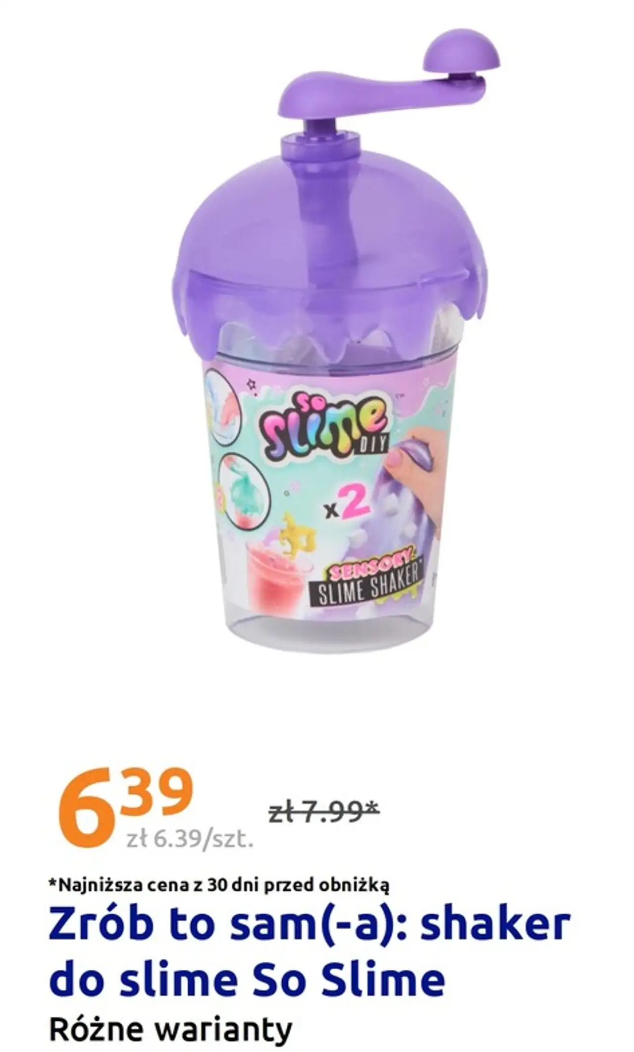 Zrób to sam(-a): shaker do slime So Slime
