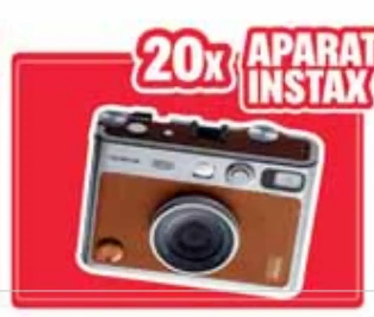 Aparat Instax - Nagroda w loterii Żywiec