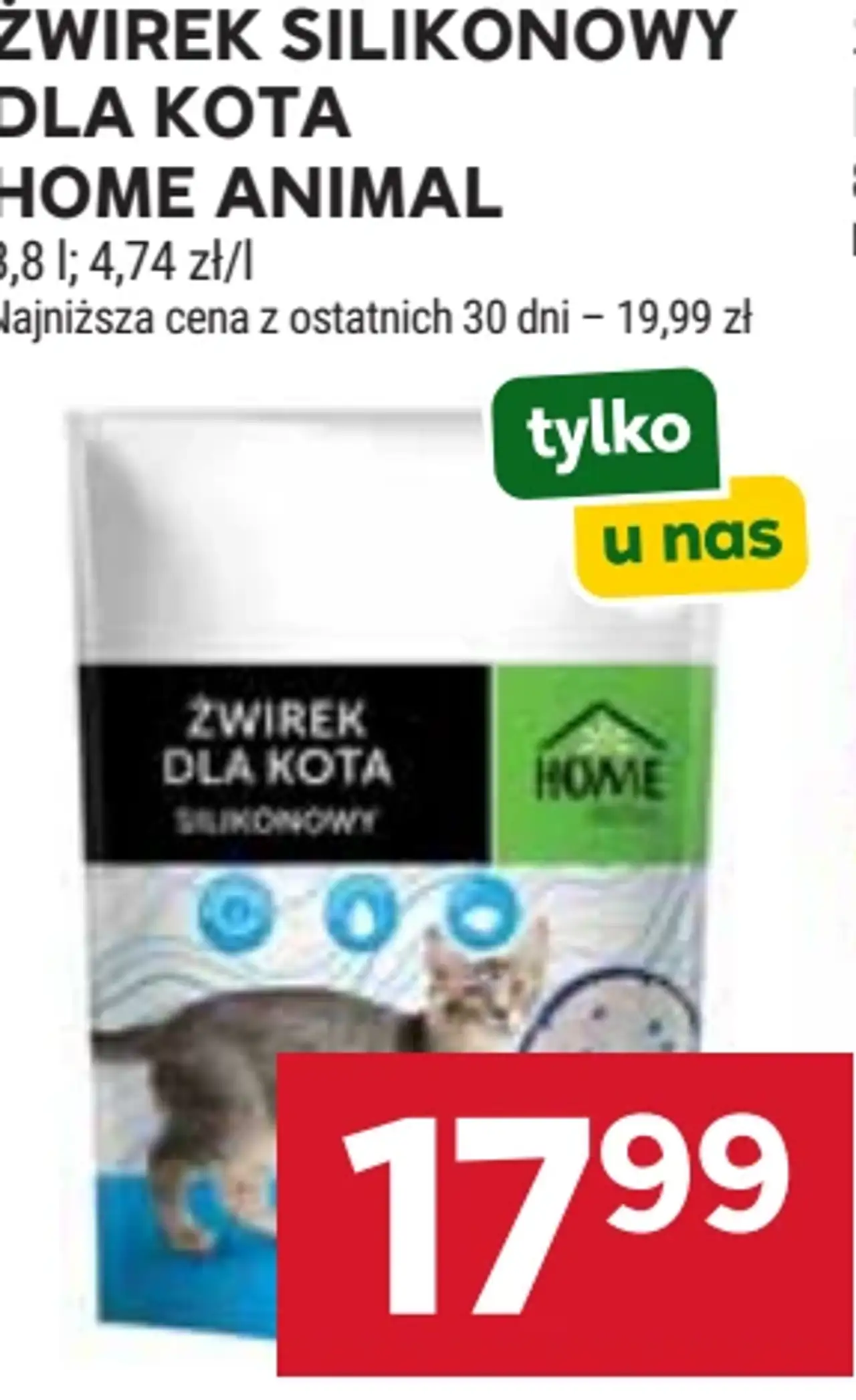Żwirek silikonowy dla kota Home Animal