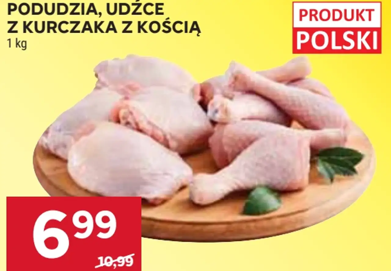 Podudzia, udźce z kurczaka z kością