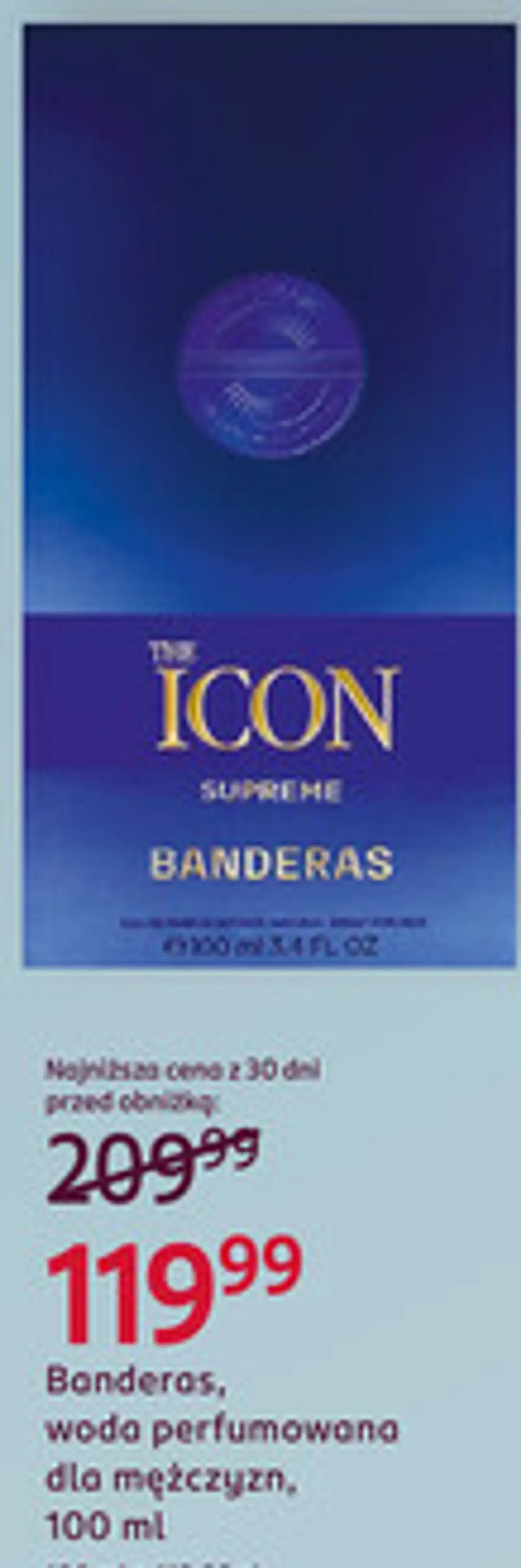 Banderas The Icon Supreme woda perfumowana dla mężczyzn