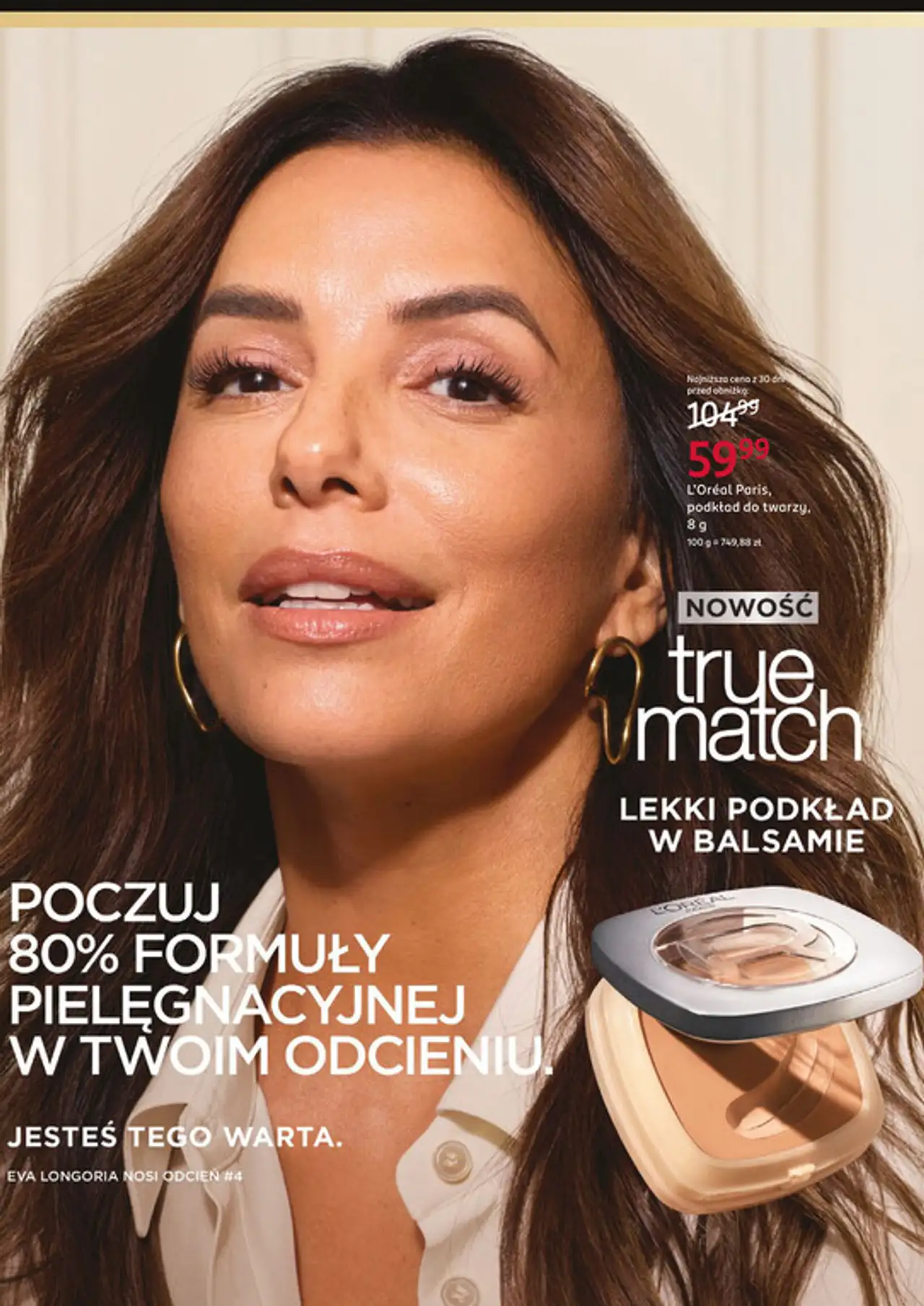 L'Oréal Paris, podkład do twarzy, 8 g