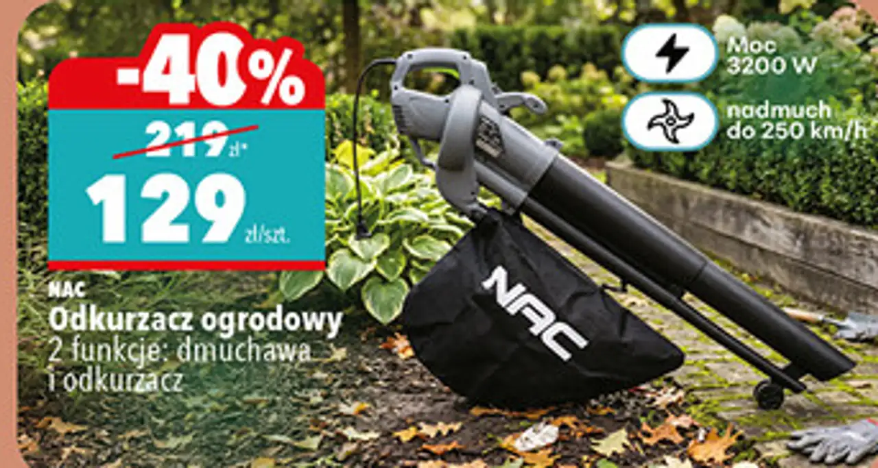 NAC Odkurzacz ogrodowy