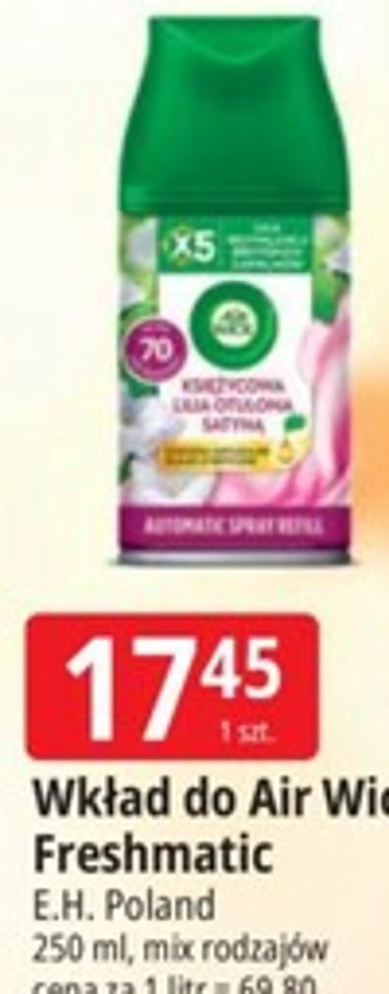 Wkład do Air Wick Freshmatic