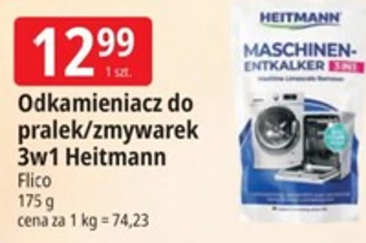 Odkamieniacz do pralek/zmywarek 3w1 Heitmann