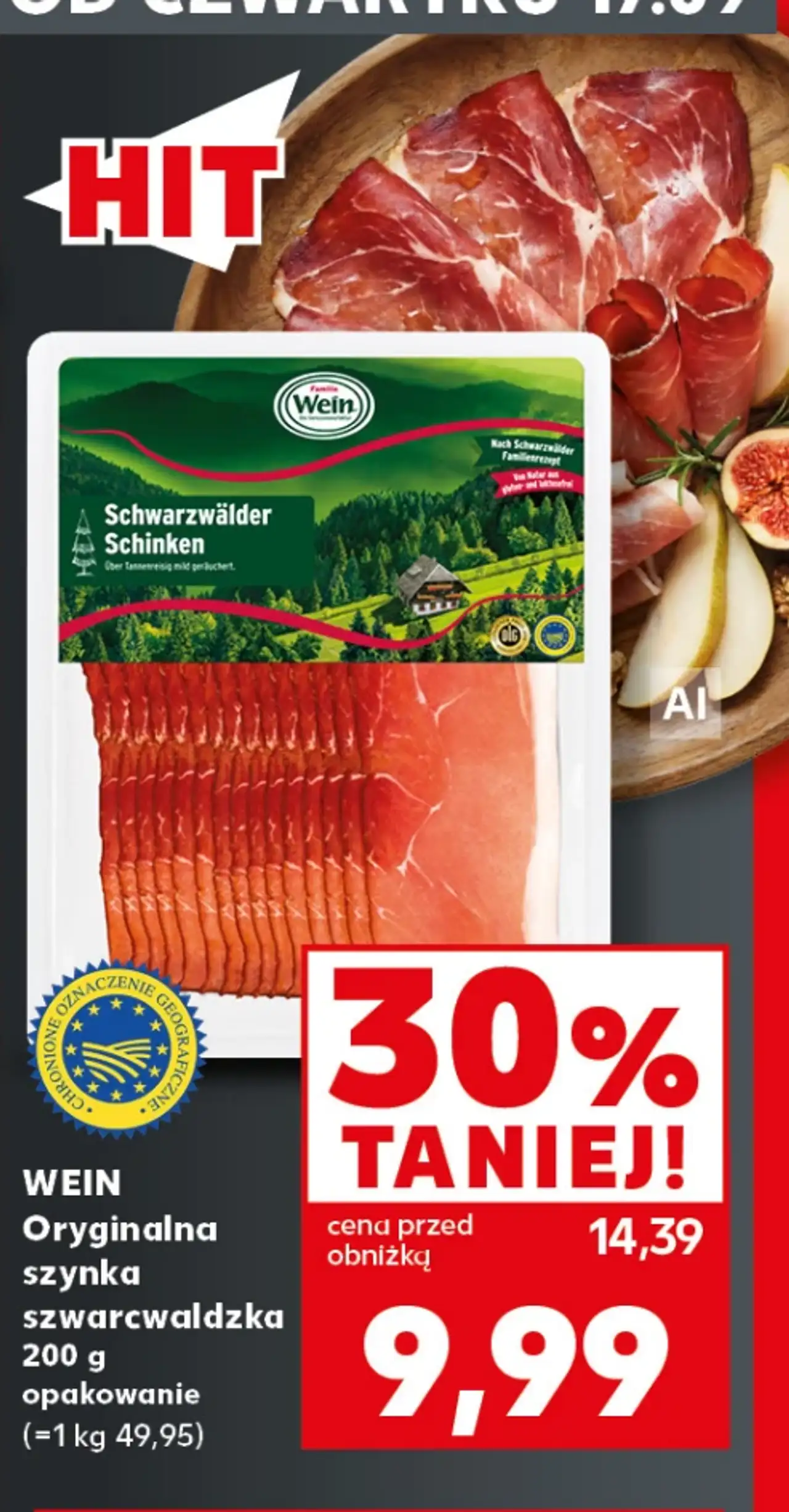 Wein Oryginalna szynka szwarcwaldzka