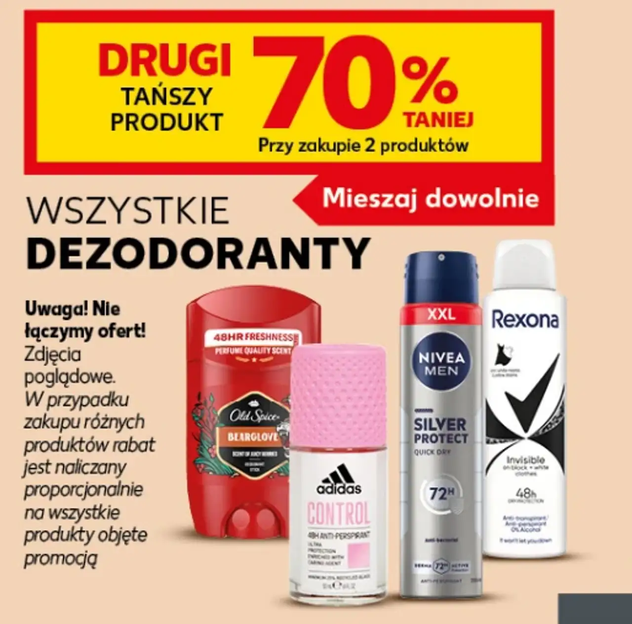 Dezodoranty męskie i damskie