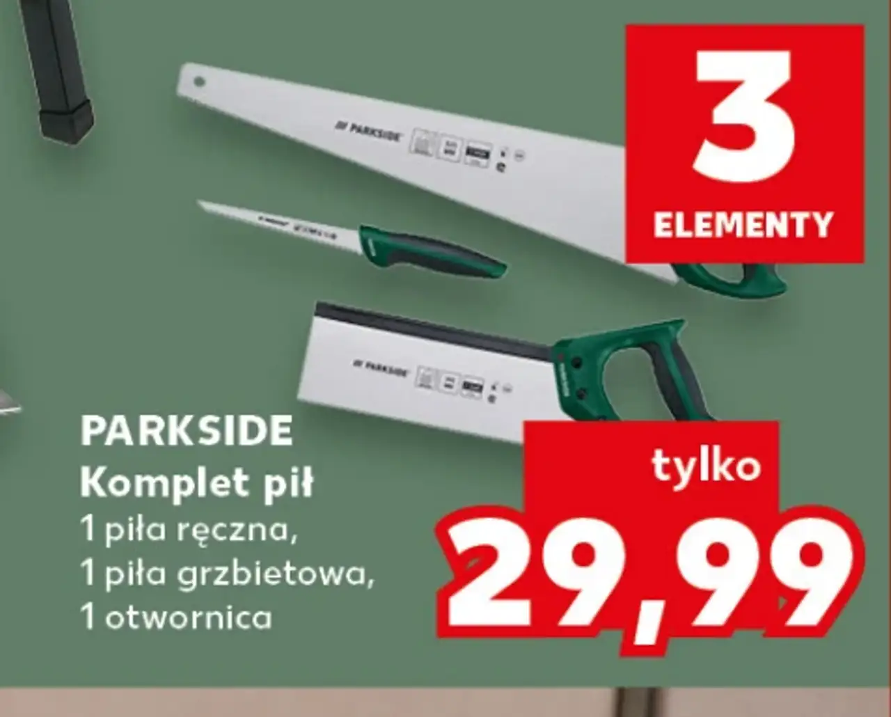 PARKSIDE Komplet pił