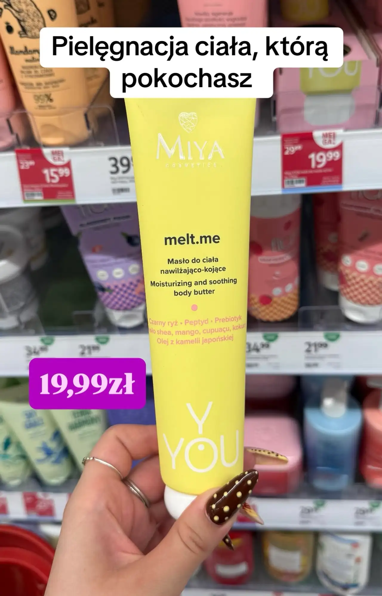 Miya melt.me Masło do ciała nawilżająco-kojące