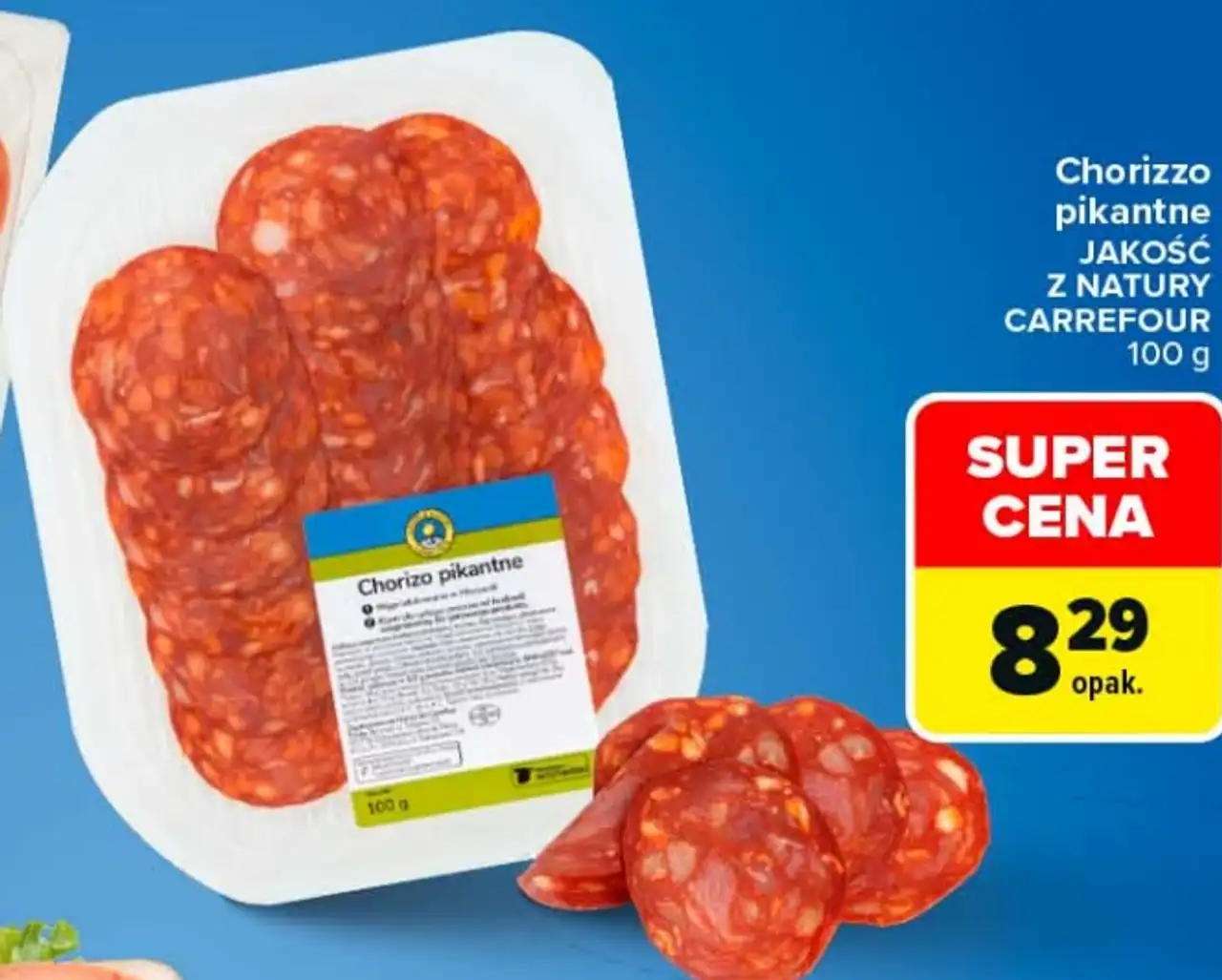 Chorizzo pikantne Jakość z Natury Carrefour